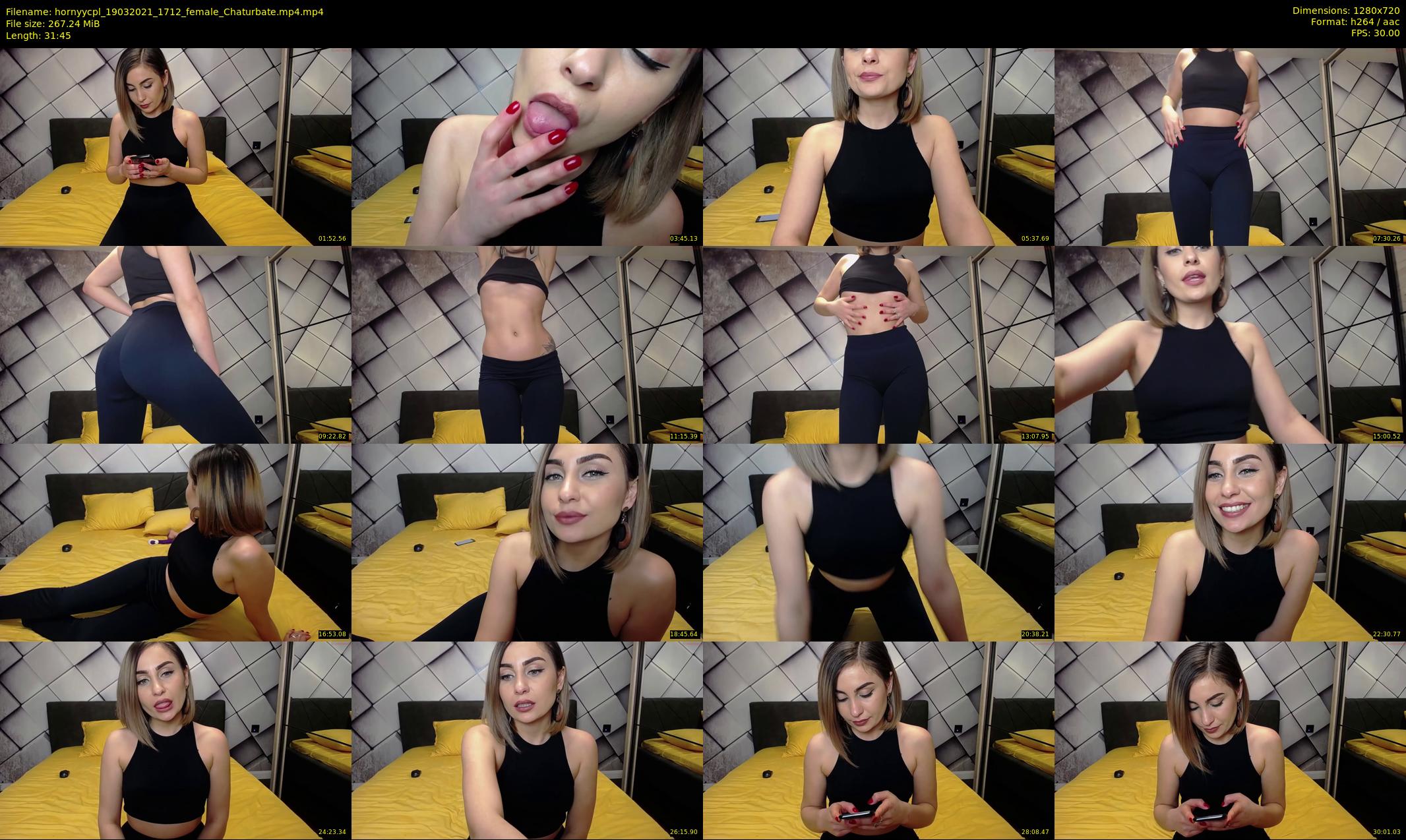 hornyycpl — 32 minute Chaturbate couple cam show recording, 720p, Mar 19, 2021