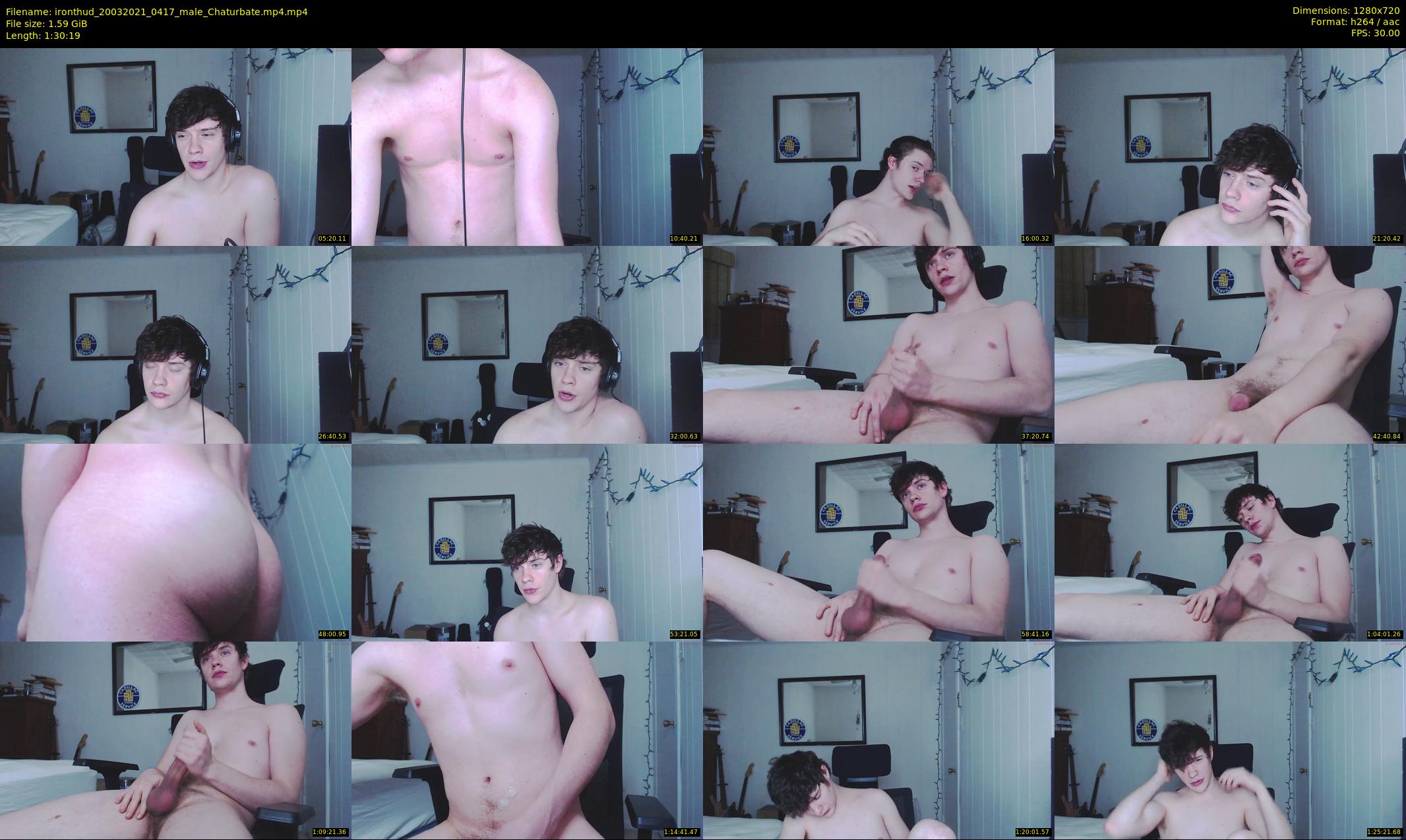 ironthud — 91 minute Chaturbate male cam show recording, 720p, Mar 20, 2021