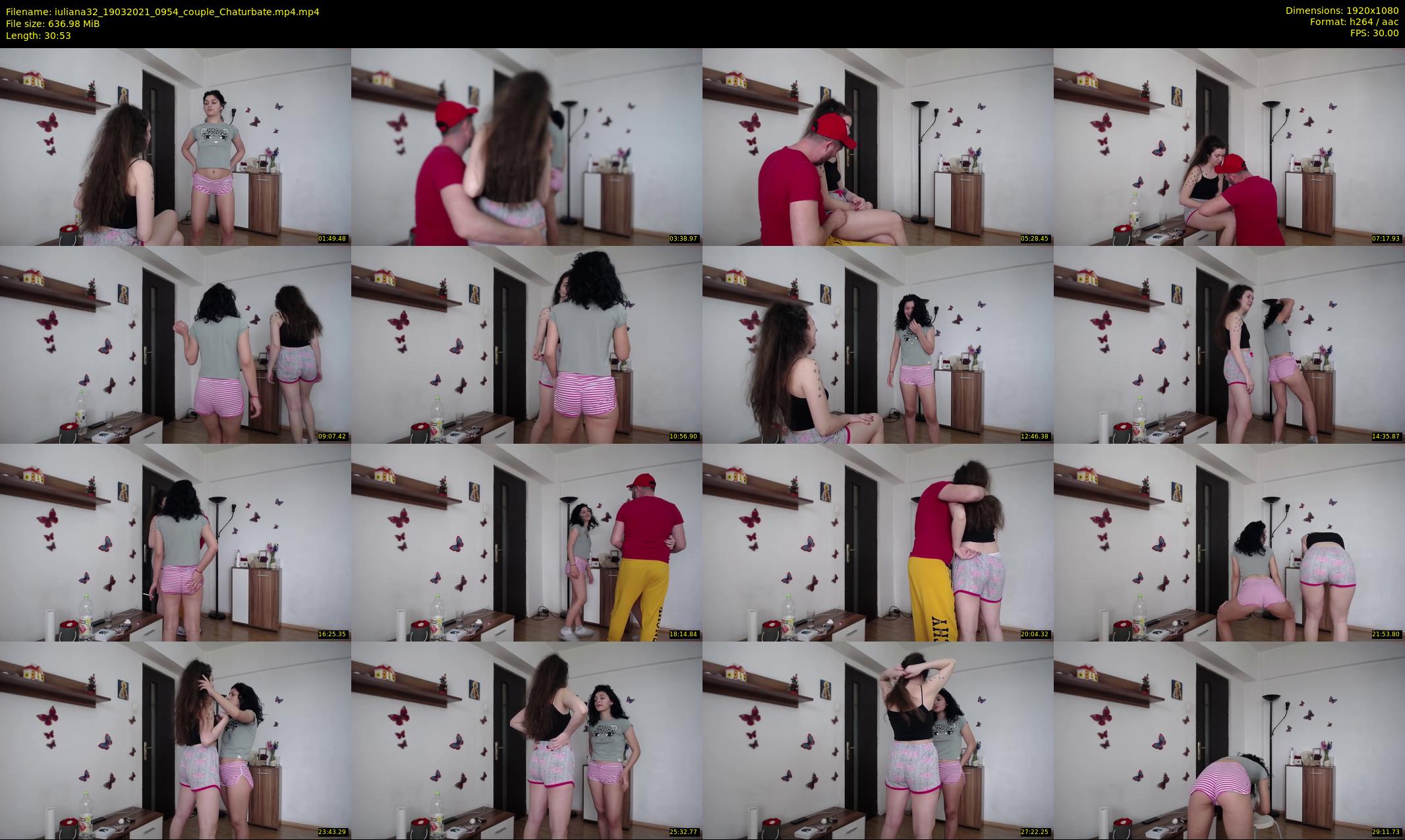 iuliana32 — 31 minute Chaturbate couple cam show recording, 1080p, Mar 19, 2021