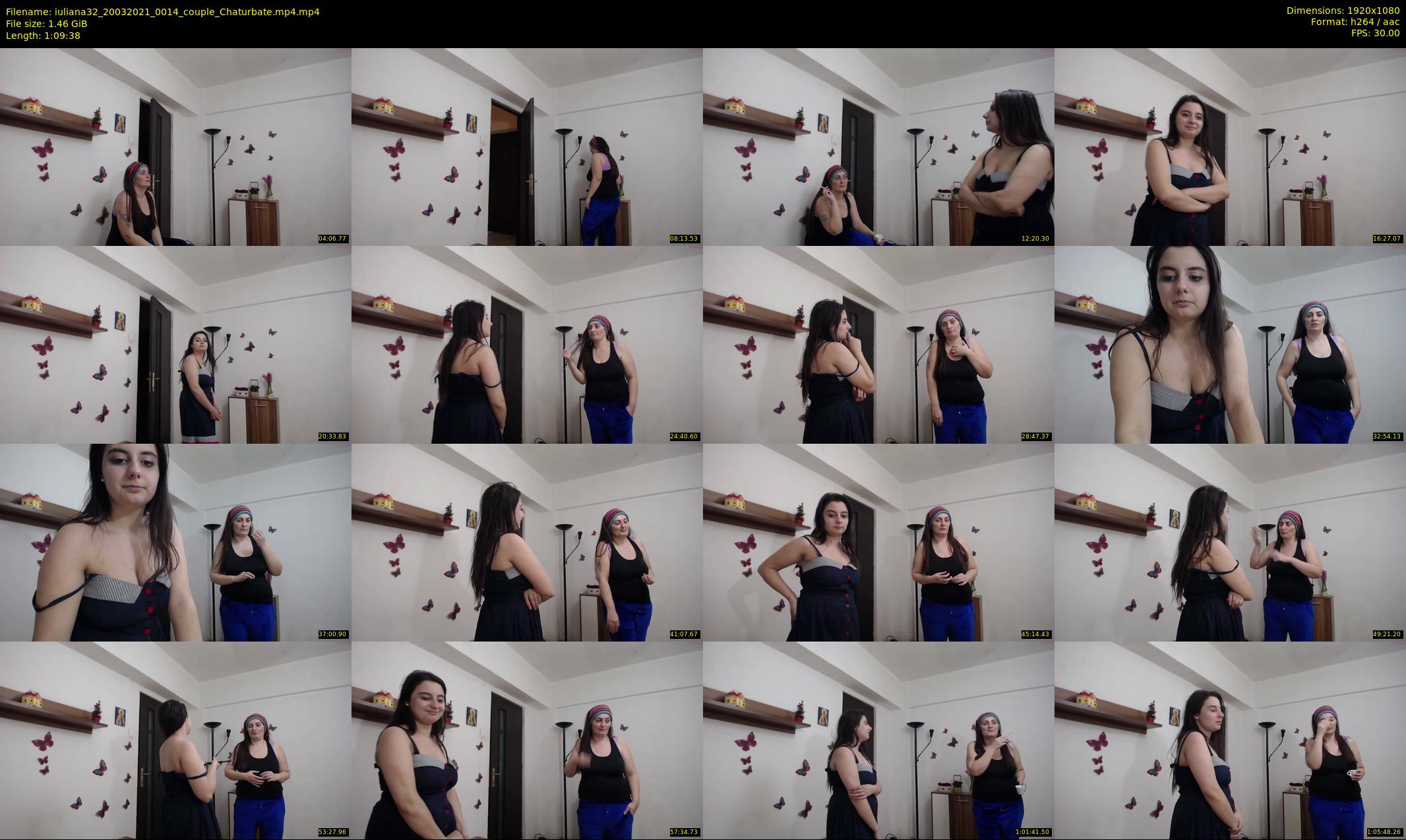 iuliana32 — 70 minute Chaturbate couple cam show recording, 1080p, Mar 20, 2021