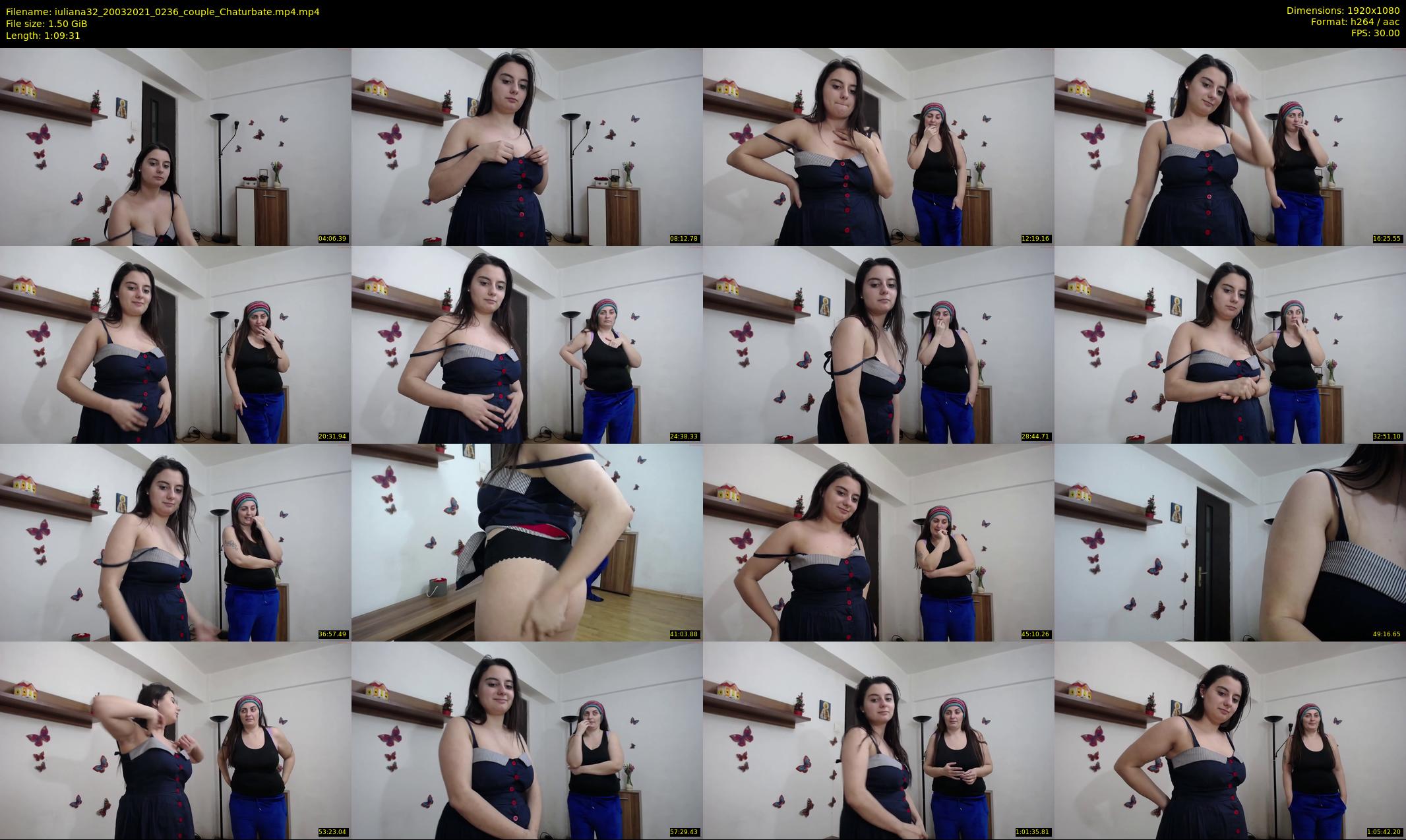 iuliana32 — 70 minute Chaturbate couple cam show recording, 1080p, Mar 20, 2021