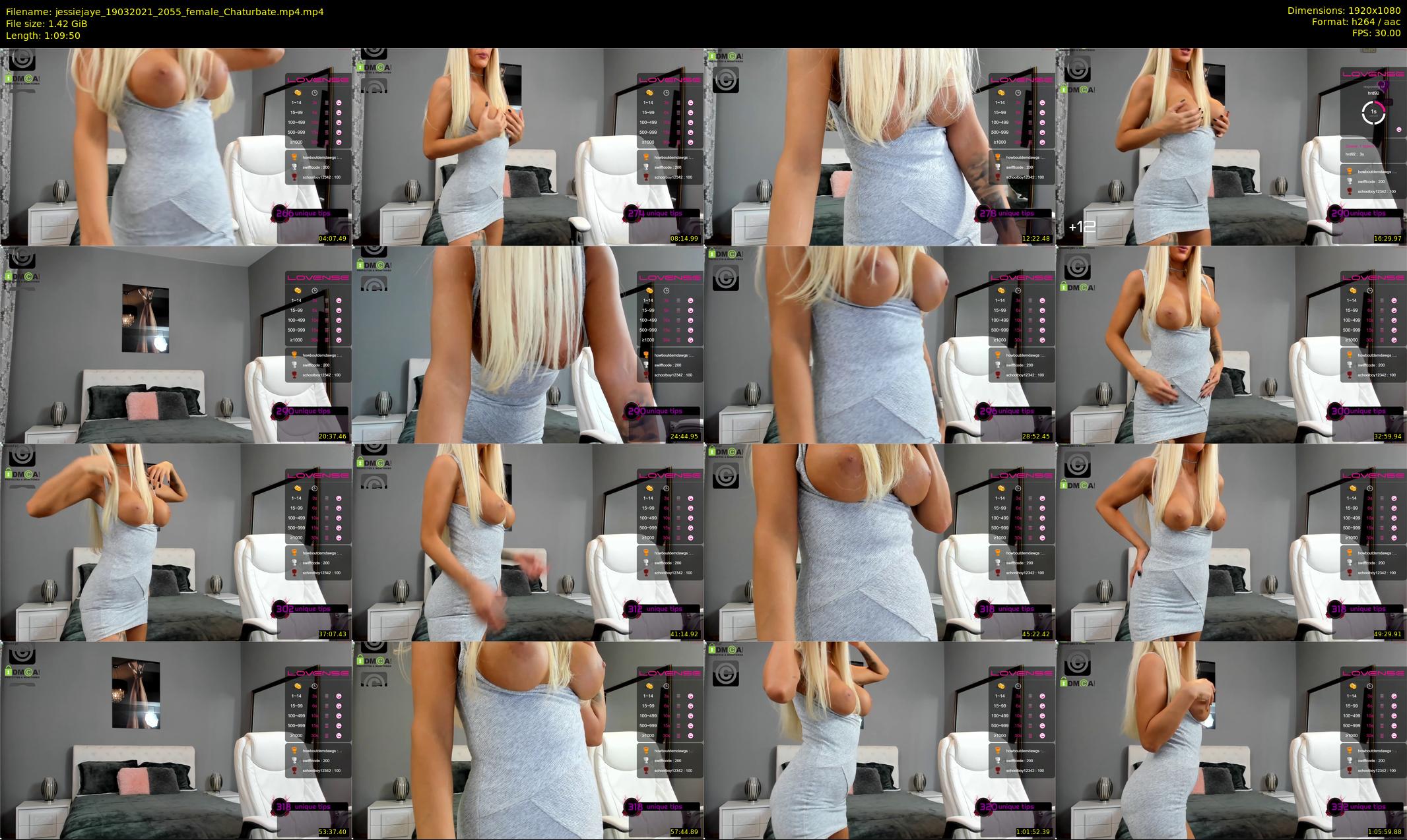 jessiejaye — 70 minute Chaturbate female cam show recording, 1080p, Mar 19, 2021