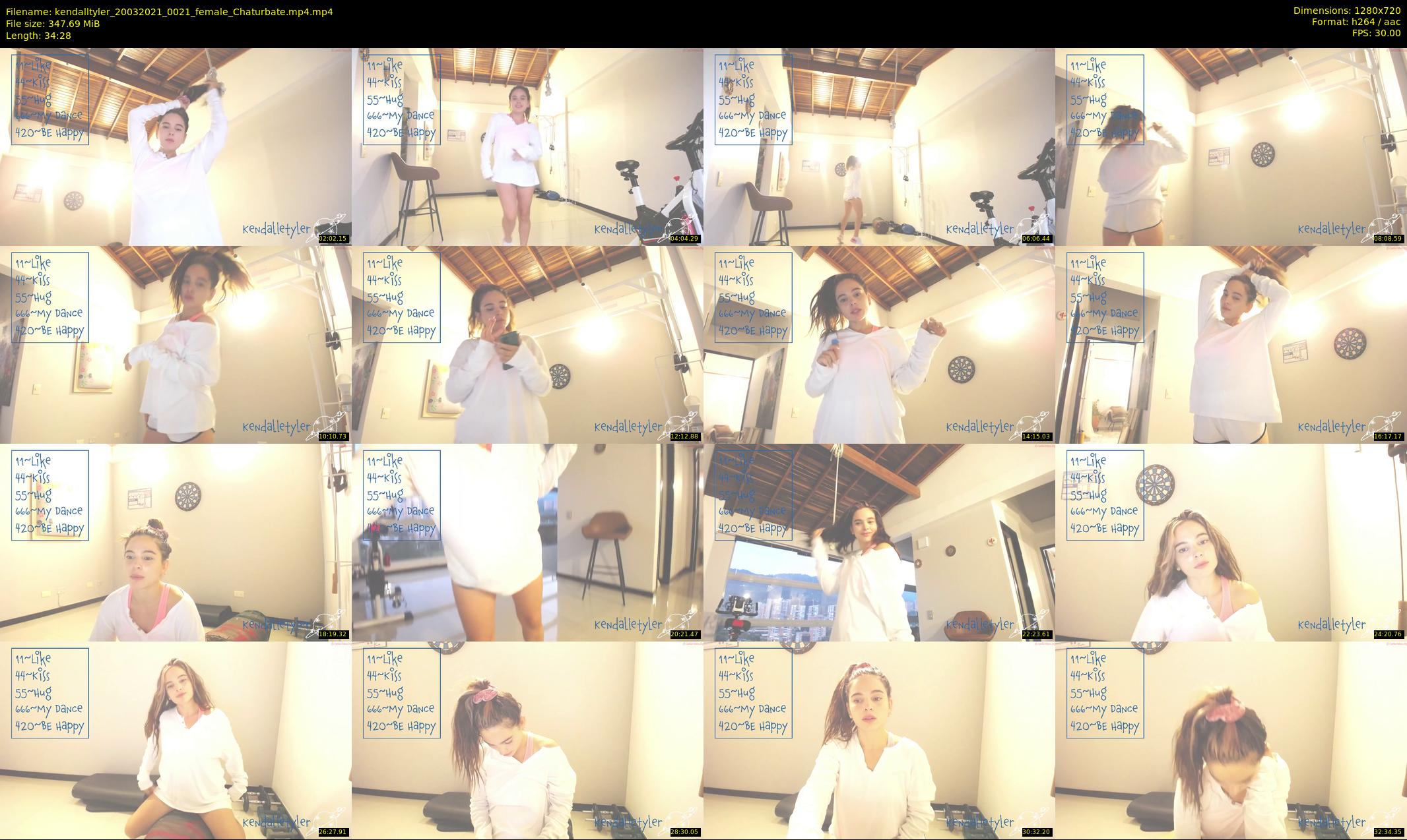 kendalltyler — 35 minute Chaturbate female cam show recording, 720p, Mar 20, 2021