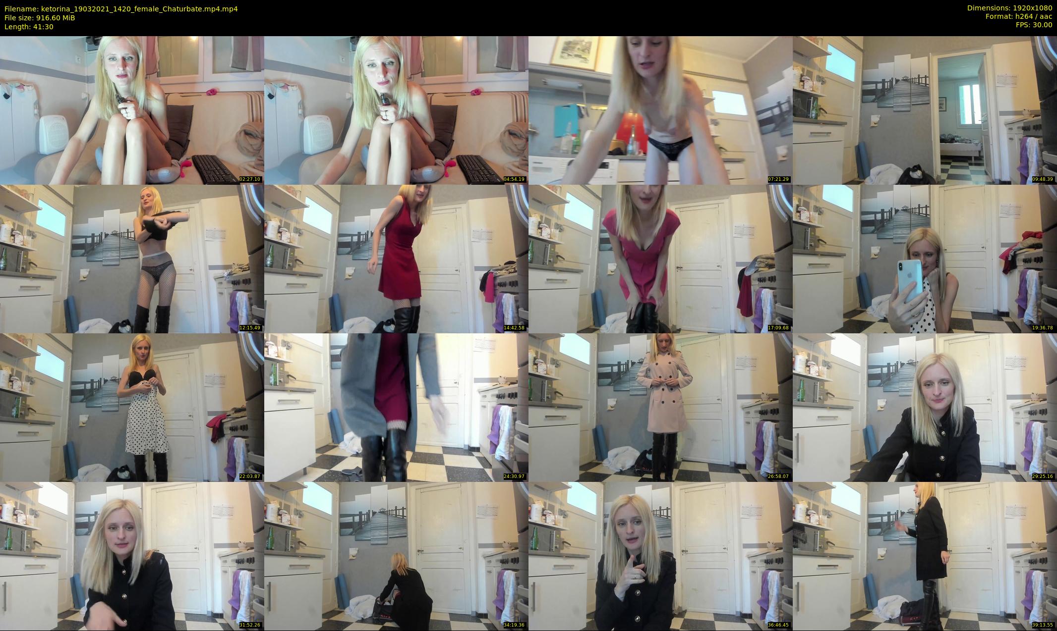 ketorina — 42 minute Chaturbate female cam show recording, 1080p, Mar 19, 2021