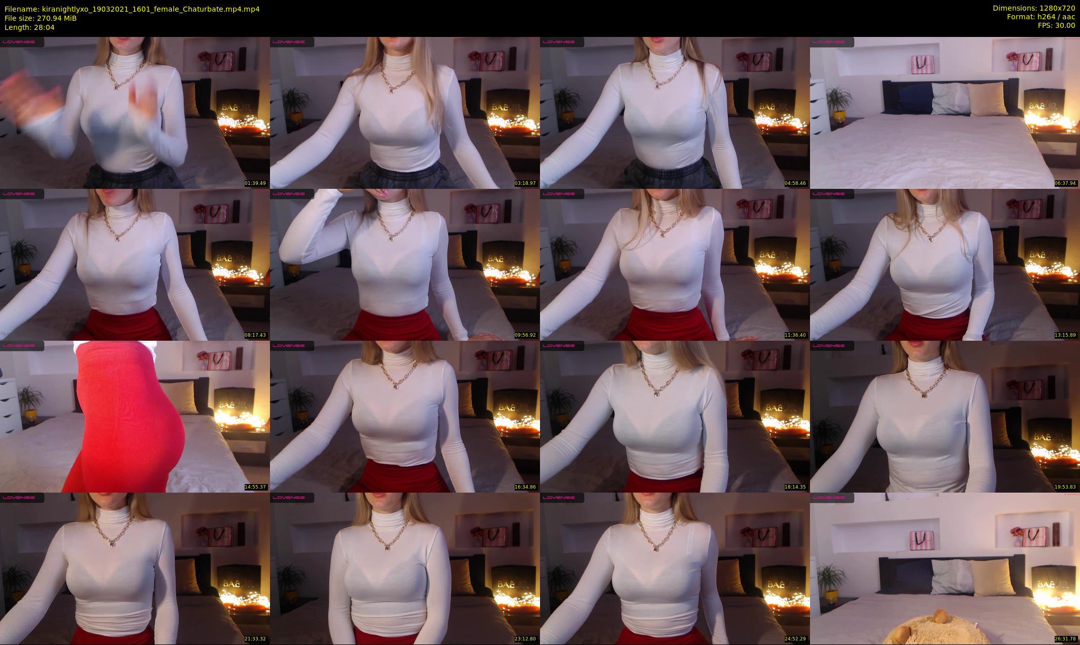 kiranightlyxo — 29 minute Chaturbate female cam show recording, 720p, Mar 19, 2021