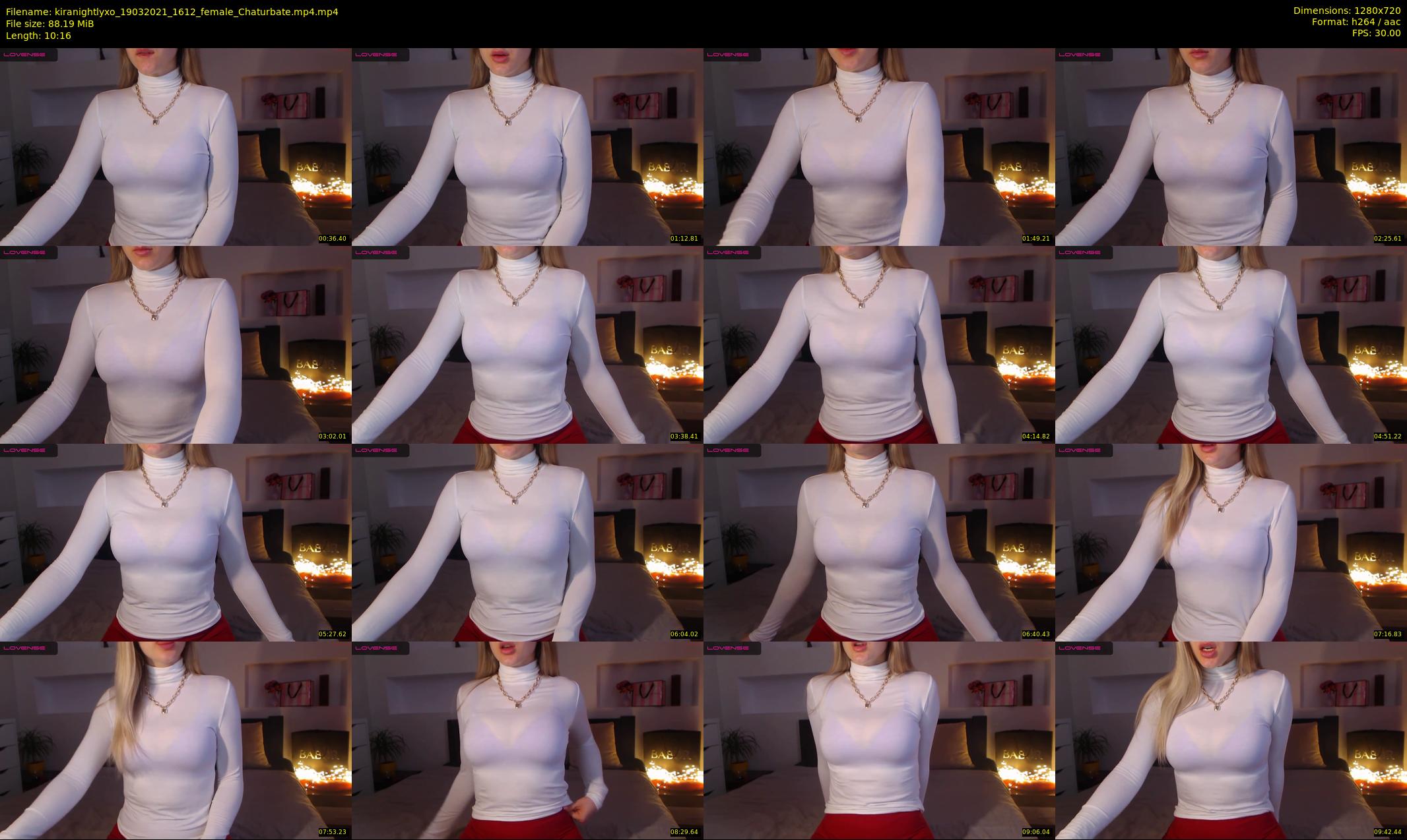kiranightlyxo — 11 minute Chaturbate female cam show recording, 720p, Mar 19, 2021