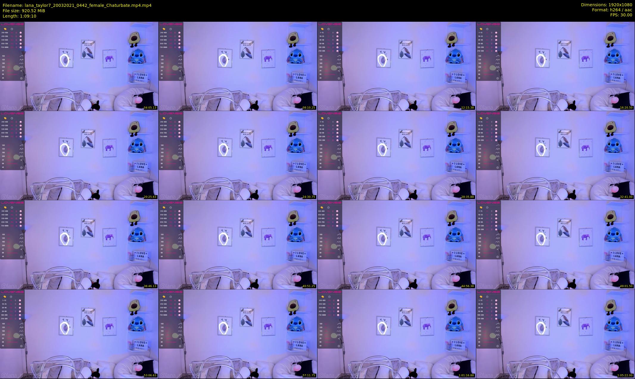 lana_taylor7 — 70 minute Chaturbate female cam show recording, 1080p, Mar 20, 2021