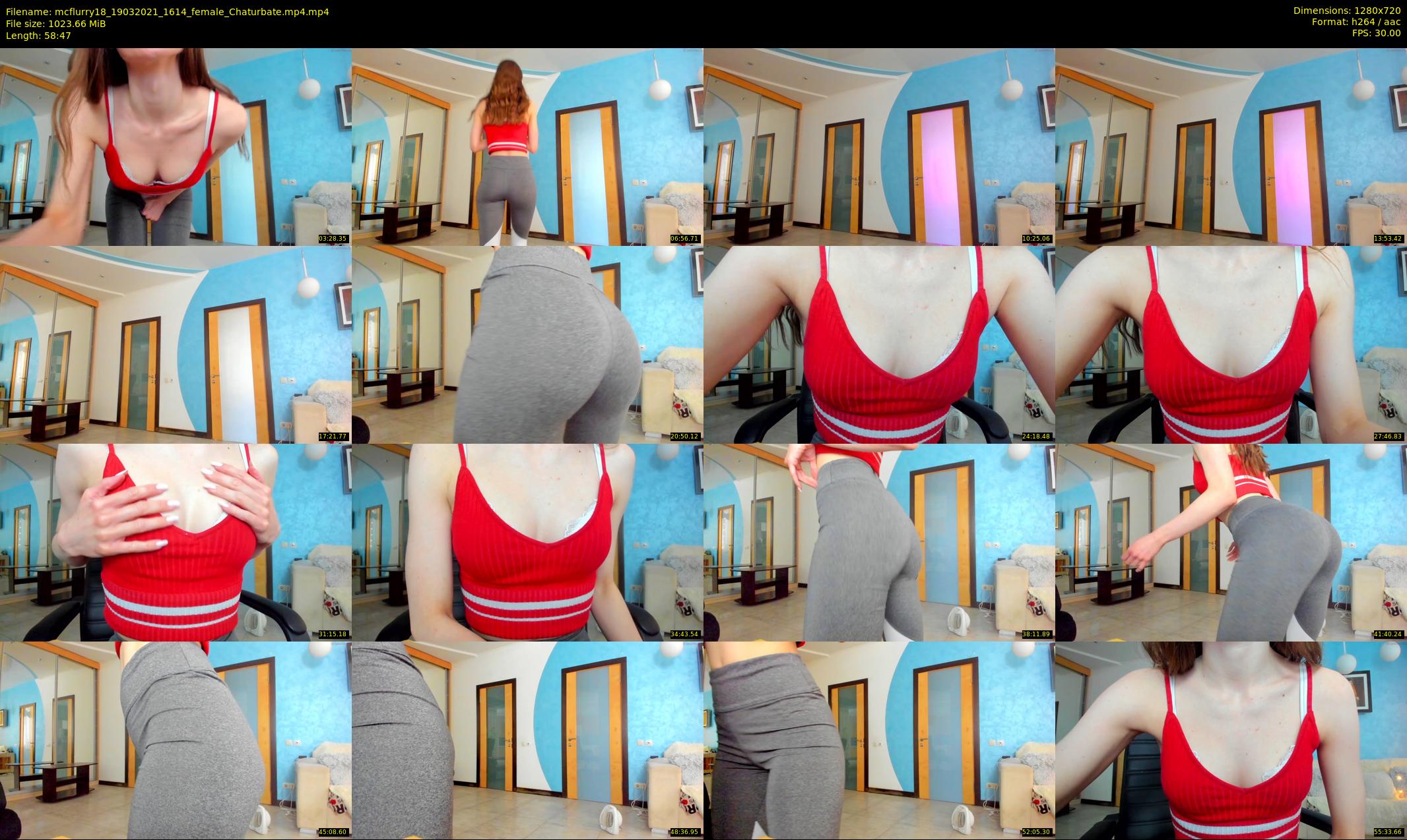 mcflurry18 — 59 minute Chaturbate female cam show recording, 720p, Mar 19, 2021