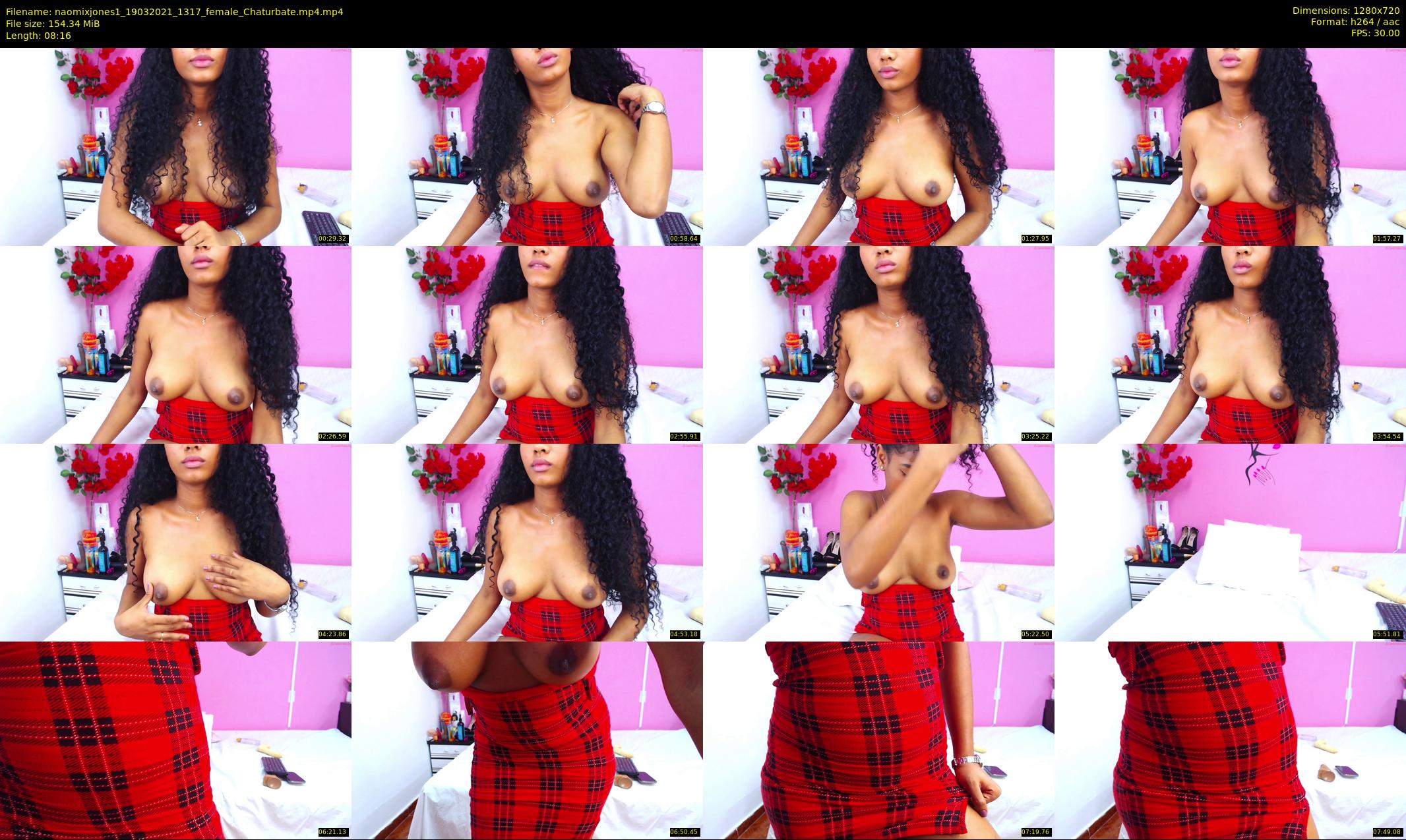 naomixjones1 — 9 minute Chaturbate female cam show recording, 720p, Mar 19, 2021
