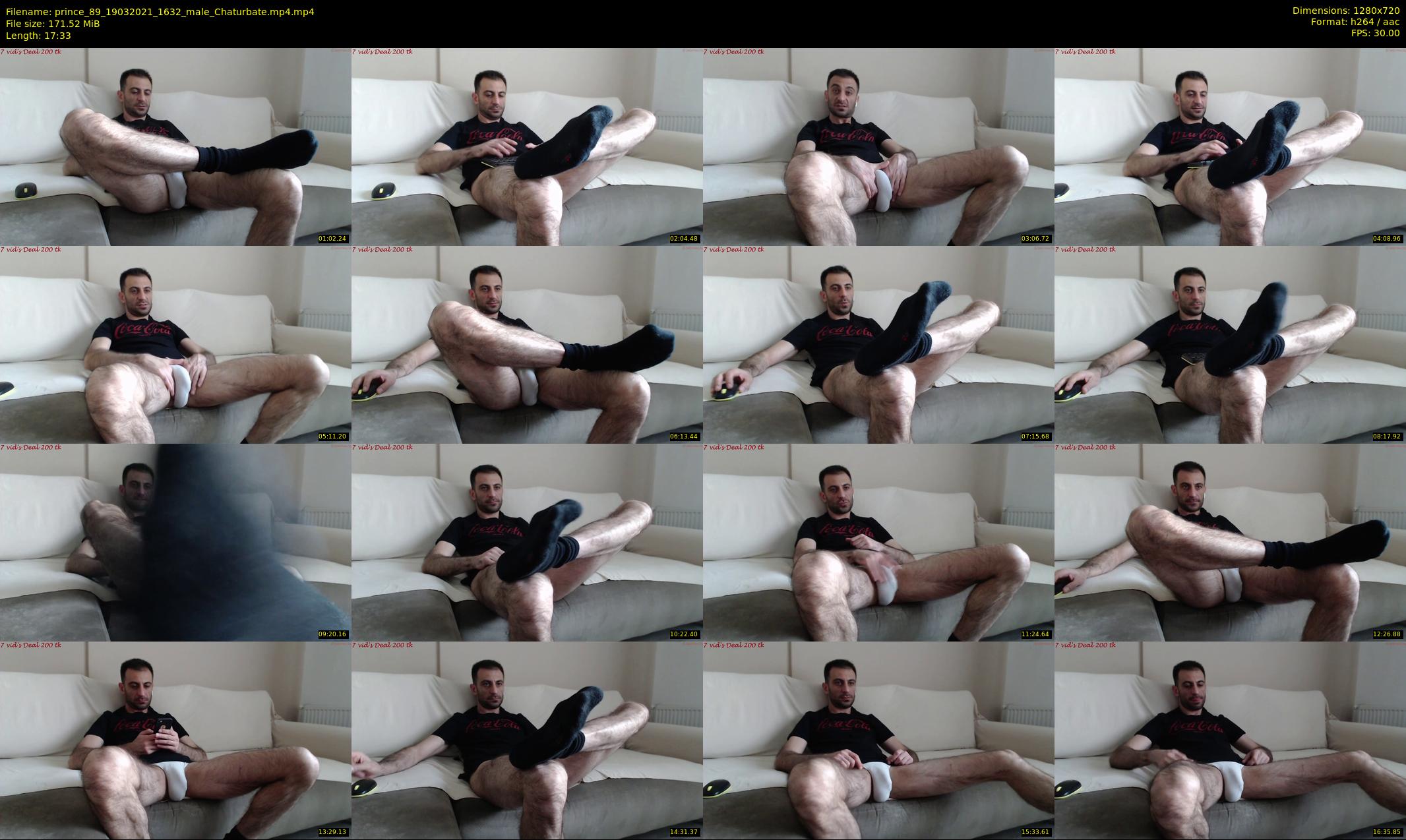 prince_89 — 18 minute Chaturbate male cam show recording, 720p, Mar 19, 2021