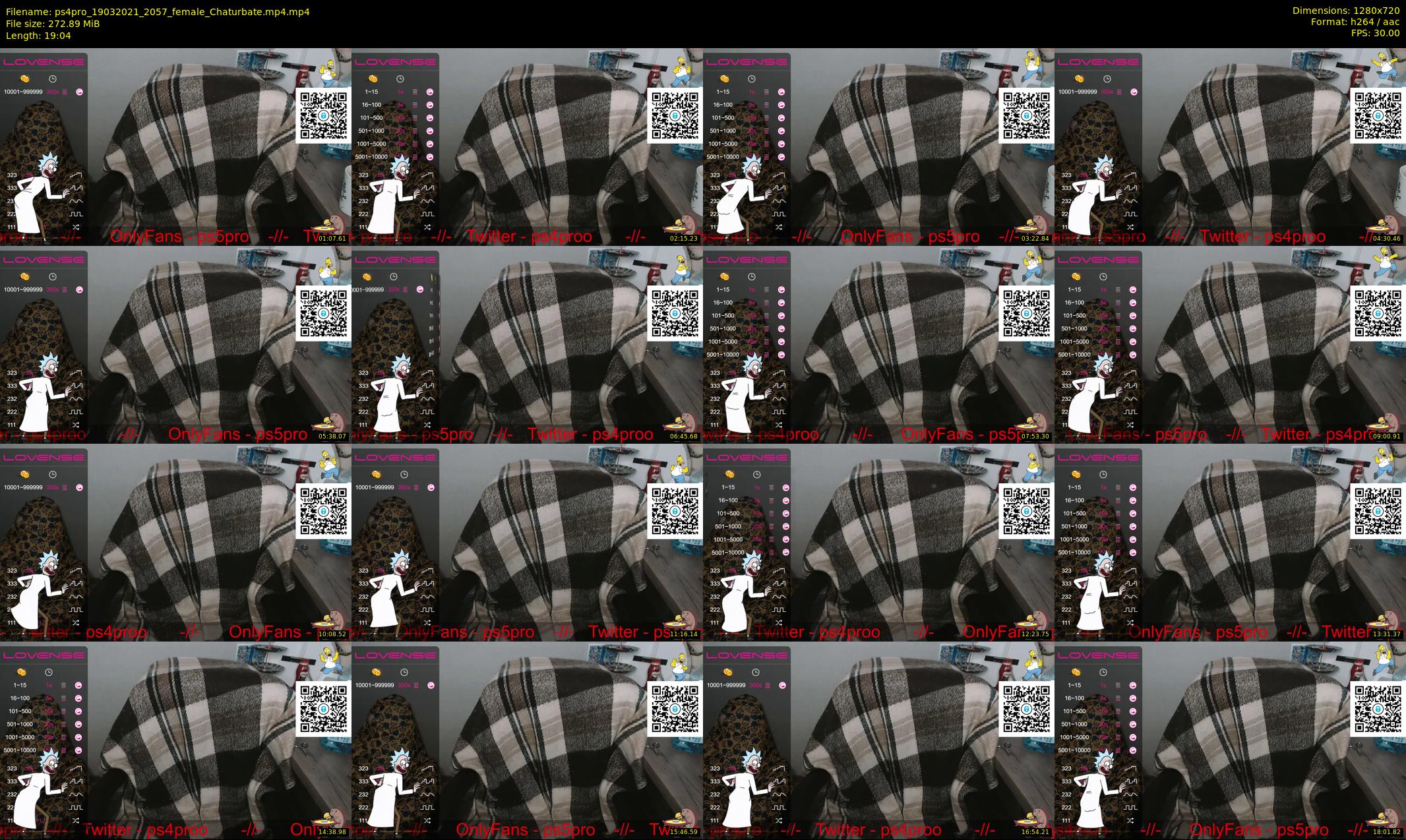 ps4pro — 20 minute Chaturbate female cam show recording, 720p, Mar 19, 2021
