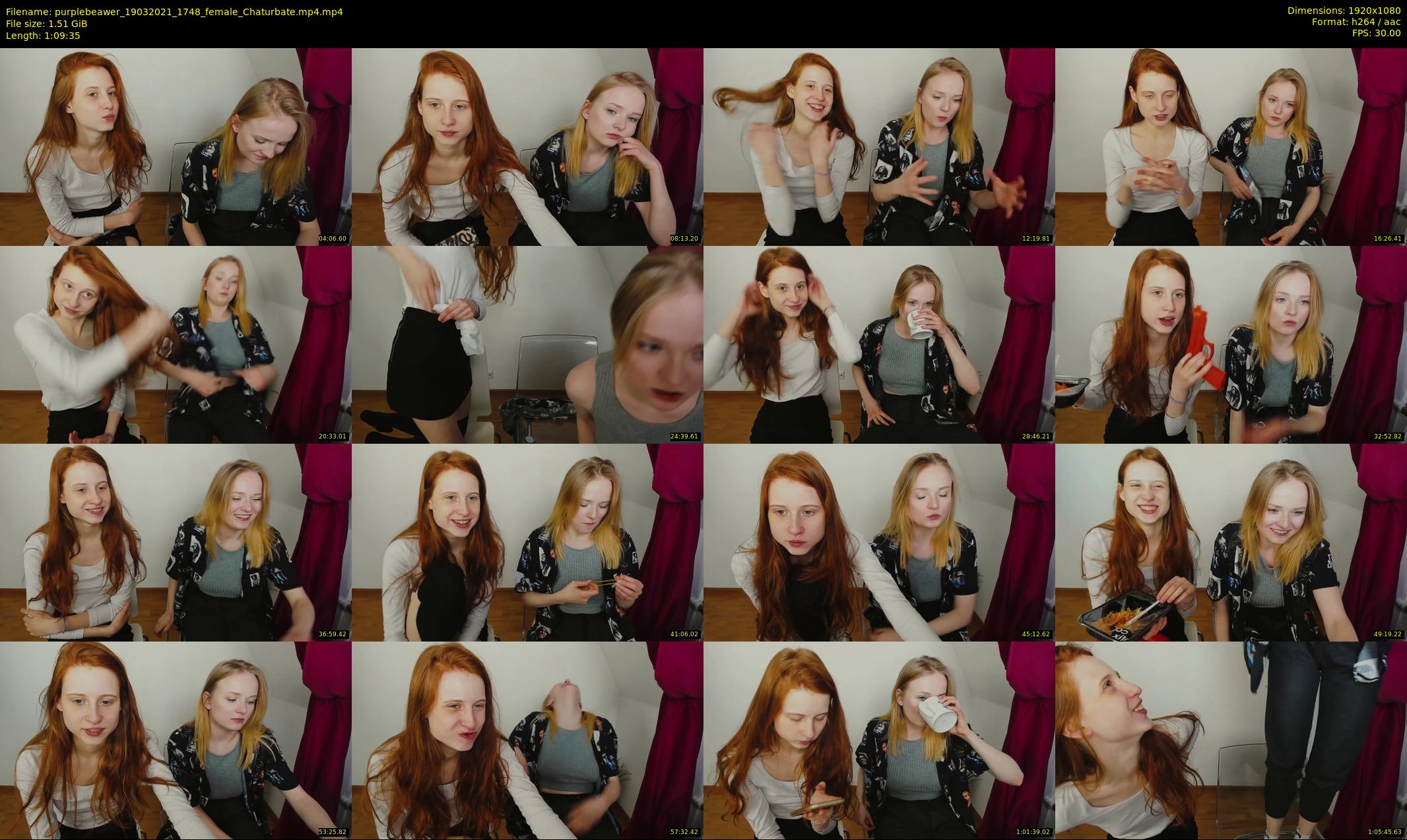 purplebeawer — 70 minute Chaturbate female cam show recording, 1080p, Mar 19, 2021