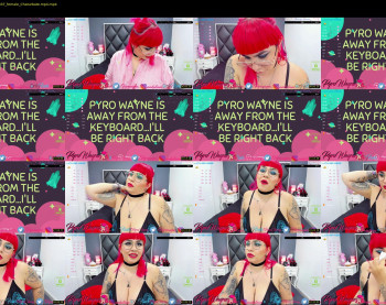 pyrowayne — 52 minute Chaturbate female cam show recording, 720p, Mar 19, 2021