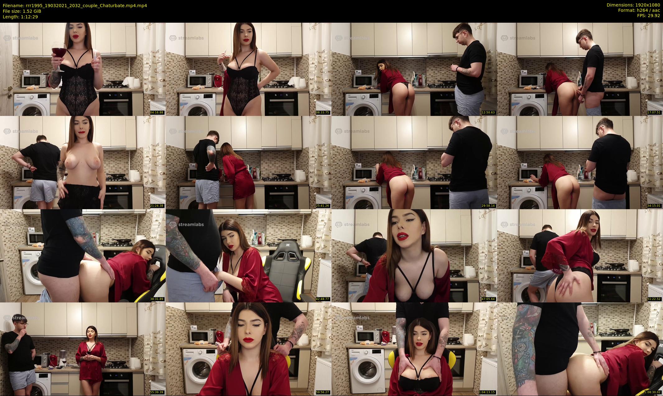 rrr1995 — 73 minute Chaturbate couple cam show recording, 1080p, Mar 19, 2021