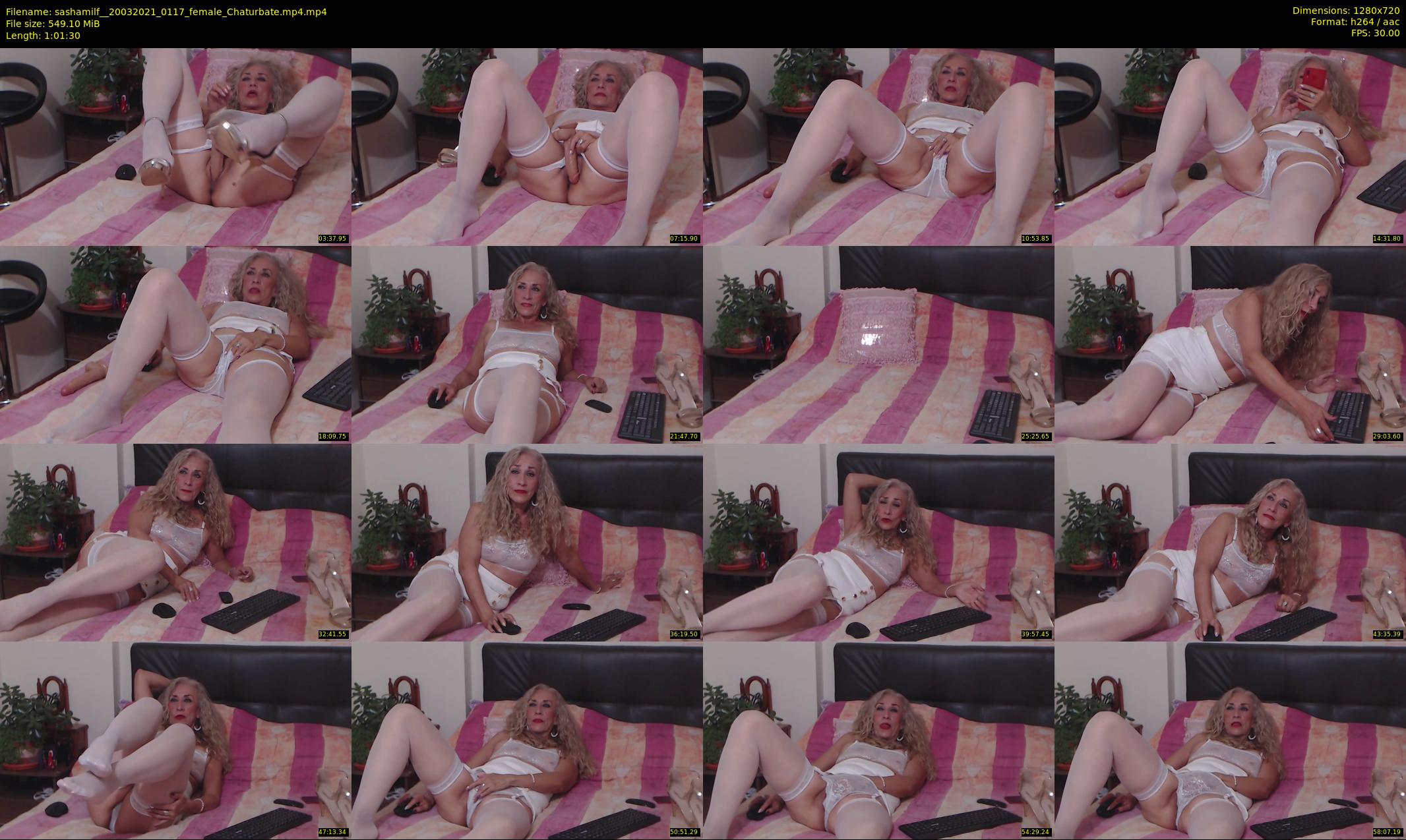 sashamilf_ — 62 minute Chaturbate female cam show recording, 720p, Mar 20, 2021