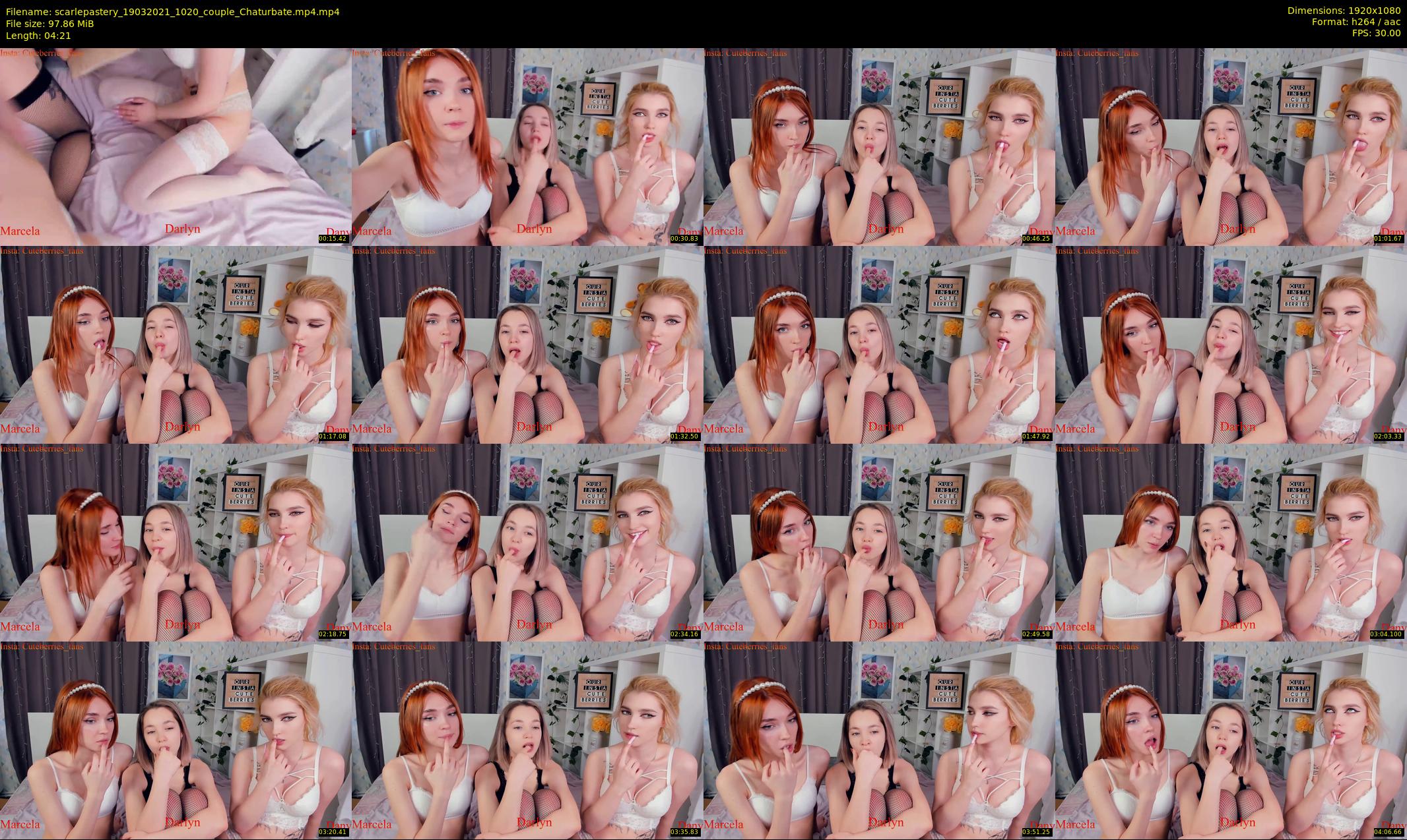 scarlepastery — 5 minute Chaturbate couple cam show recording, 1080p, Mar 19, 2021