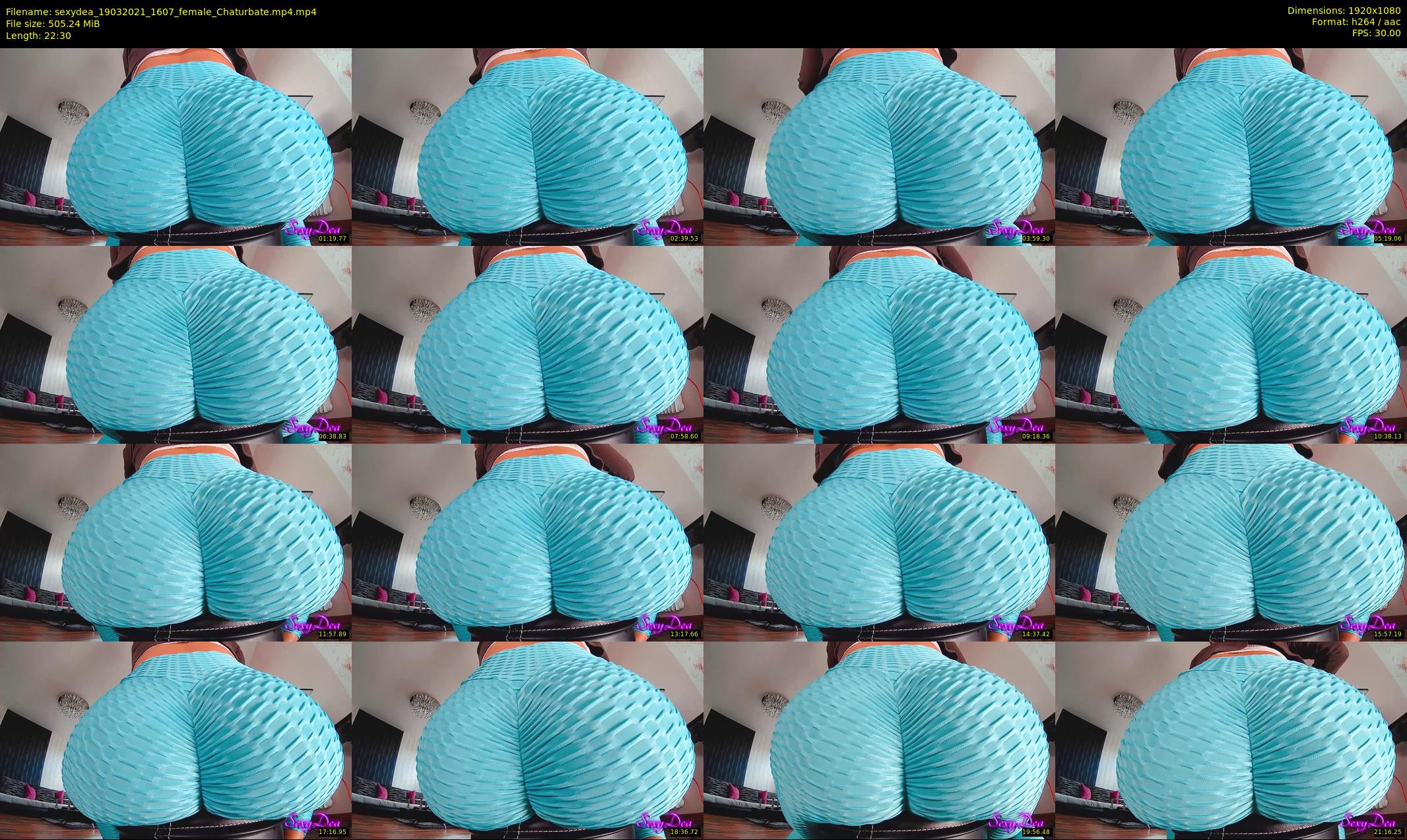 sexydea — 23 minute Chaturbate female cam show recording, 1080p, Mar 19, 2021
