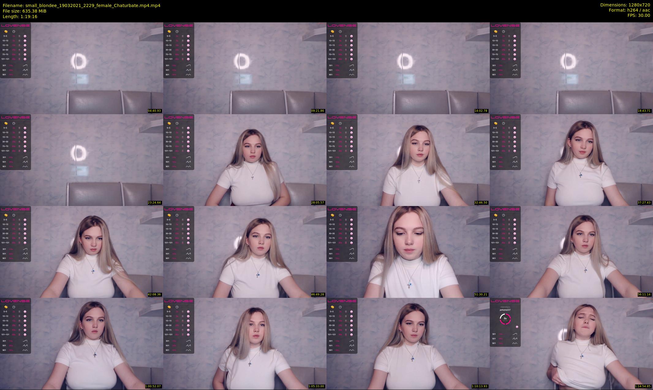 small_blondee — 80 minute Chaturbate female cam show recording, 720p, Mar 19, 2021