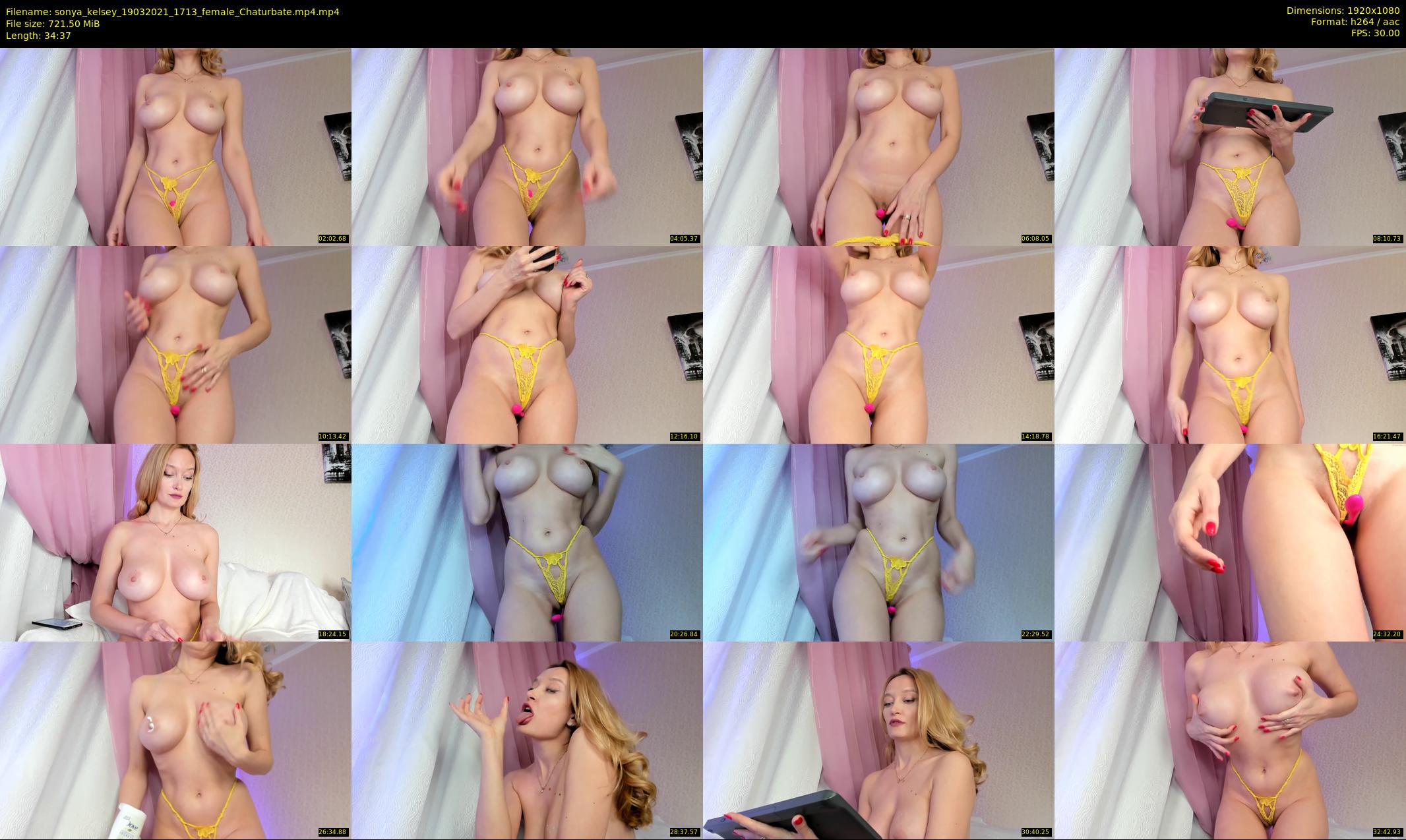 sonya_kelsey — 35 minute Chaturbate female cam show recording, 1080p, Mar 19, 2021