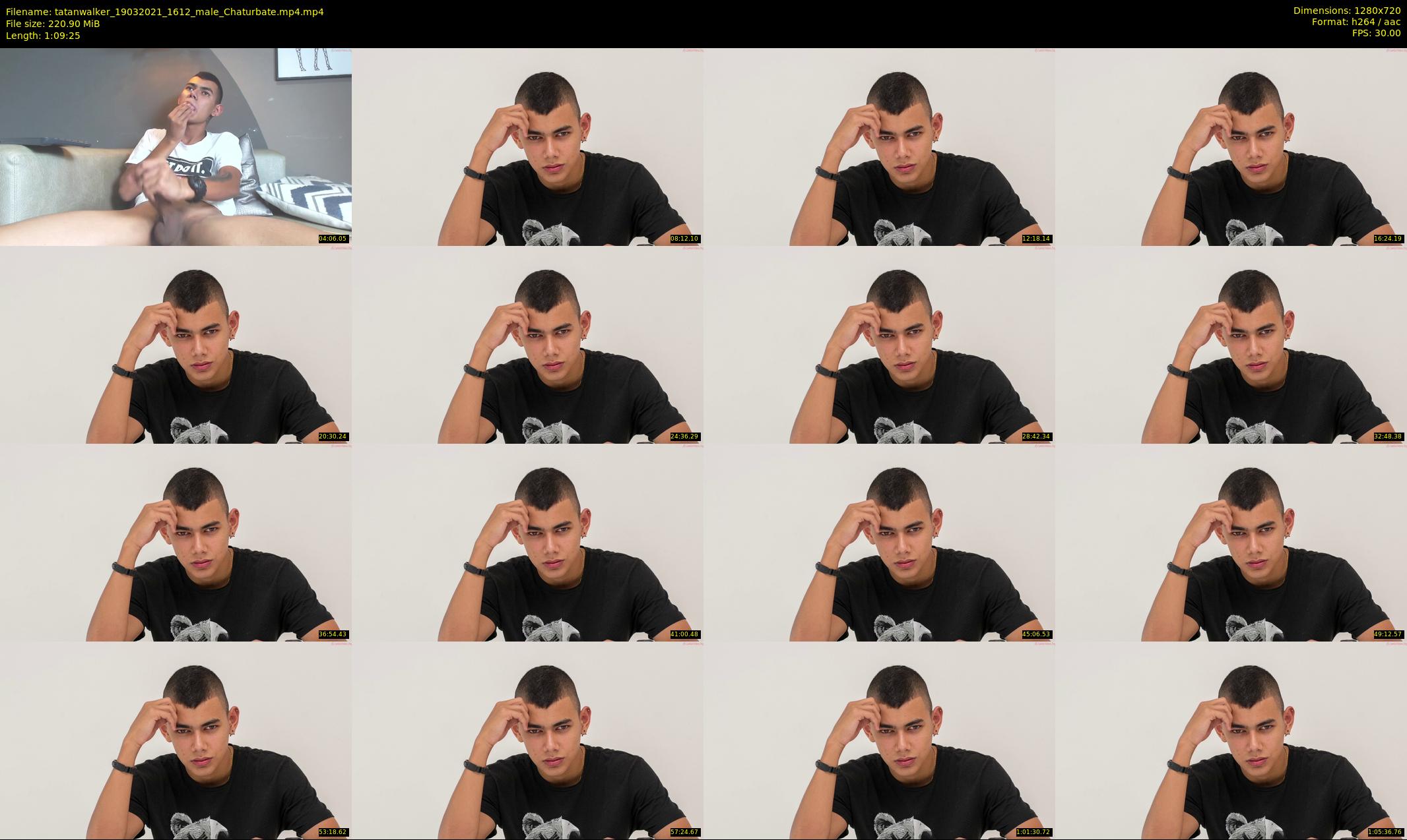 tatanwalker — 70 minute Chaturbate male cam show recording, 720p, Mar 19, 2021