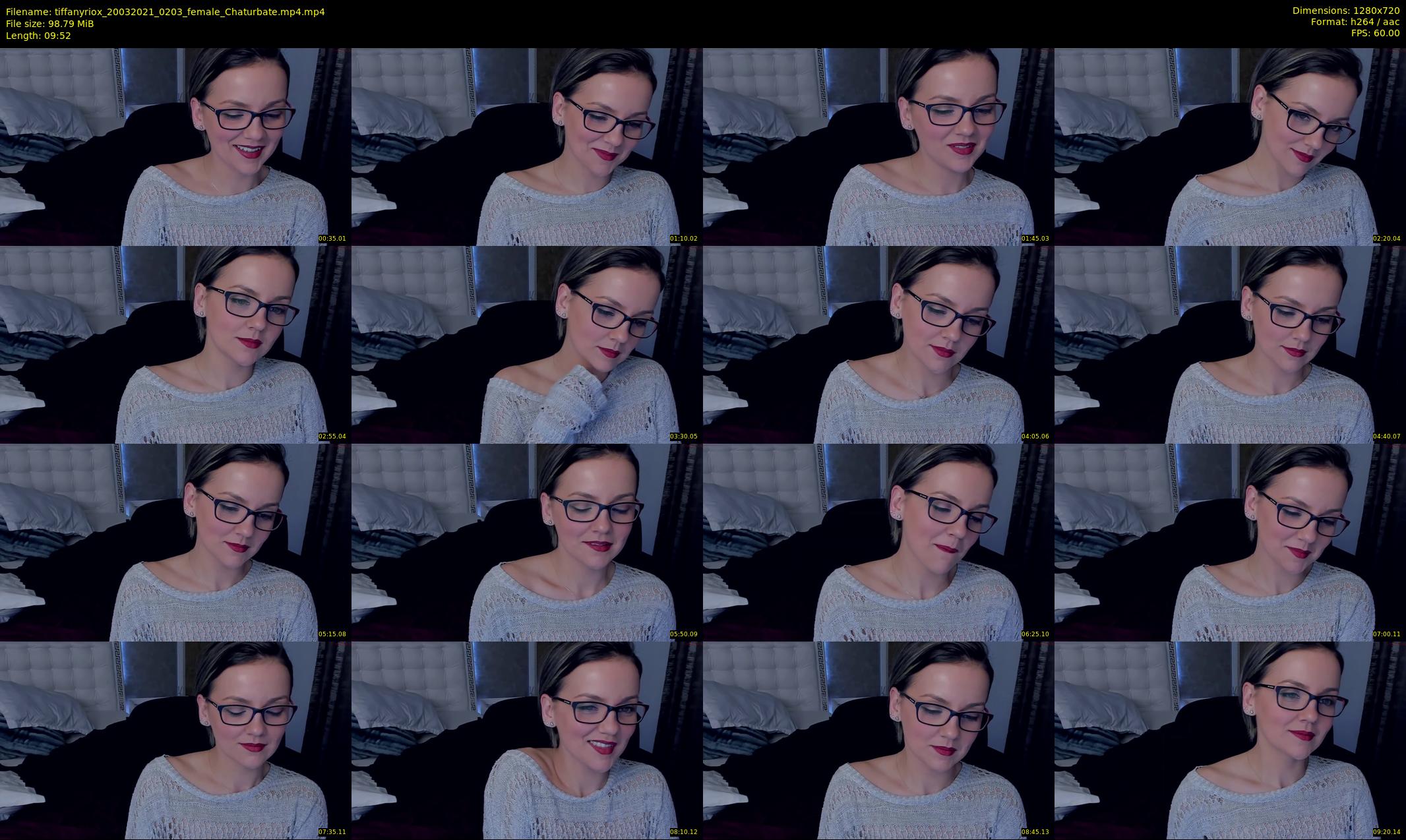 tiffanyriox — 10 minute Chaturbate female cam show recording, 720p, Mar 20, 2021