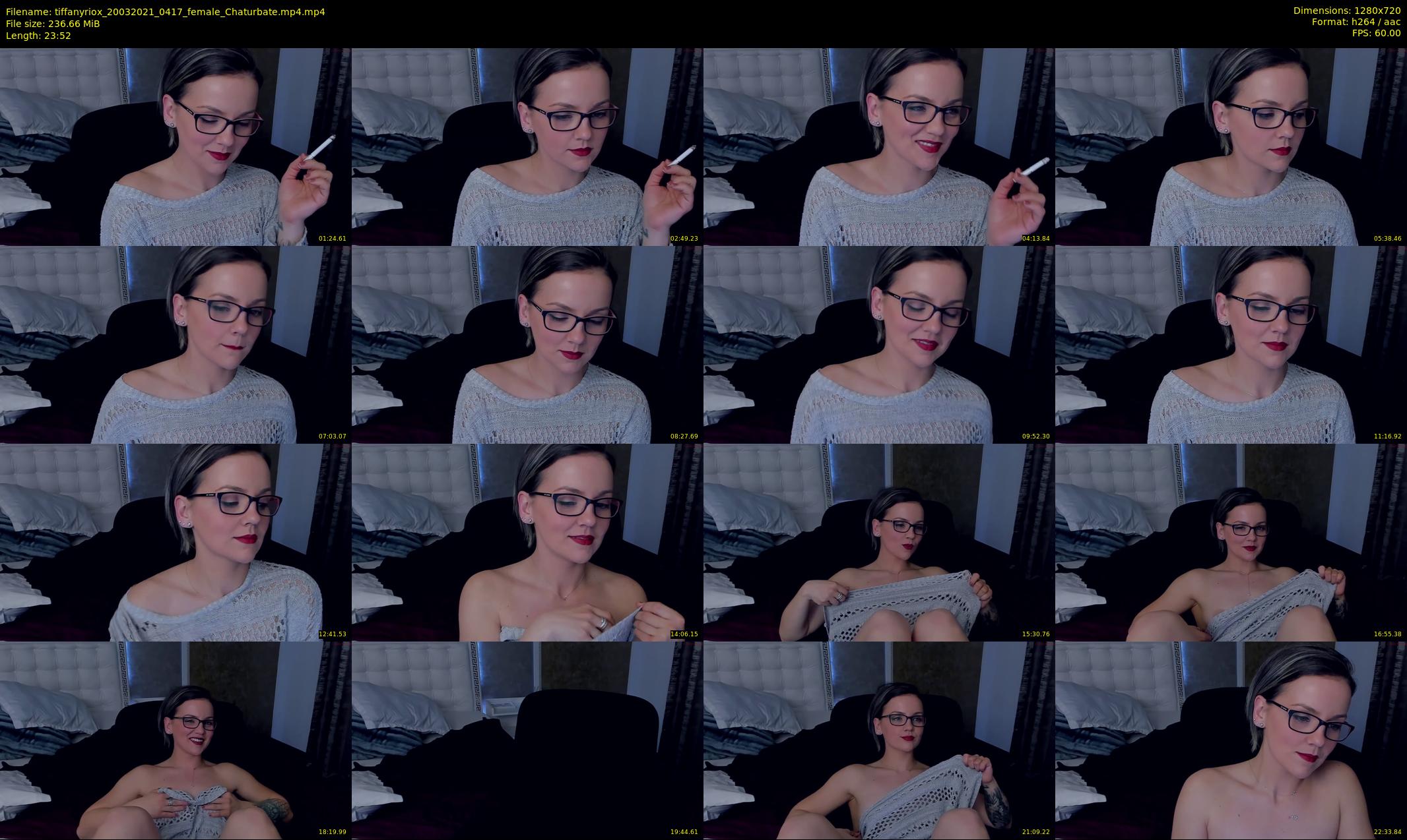 tiffanyriox — 24 minute Chaturbate female cam show recording, 720p, Mar 20, 2021