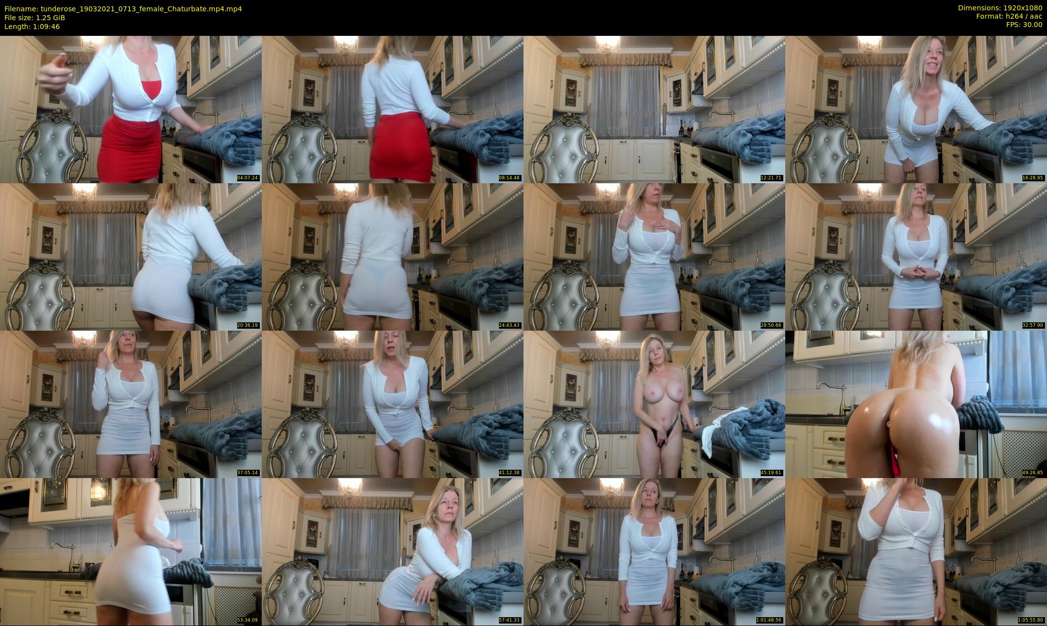 tunderose — 70 minute Chaturbate female cam show recording, 1080p, Mar 19, 2021