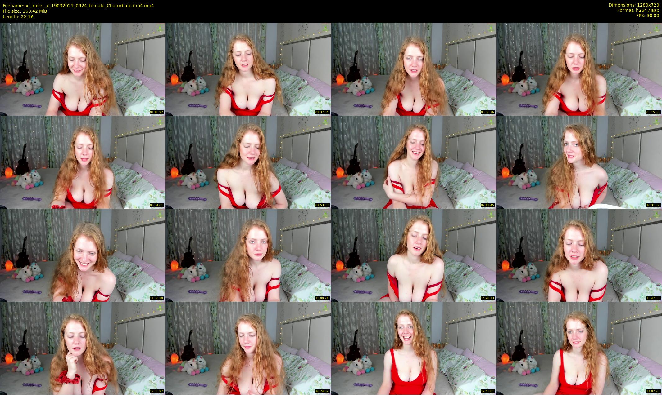 x__rose__x — 23 minute Chaturbate female cam show recording, 720p, Mar 19, 2021