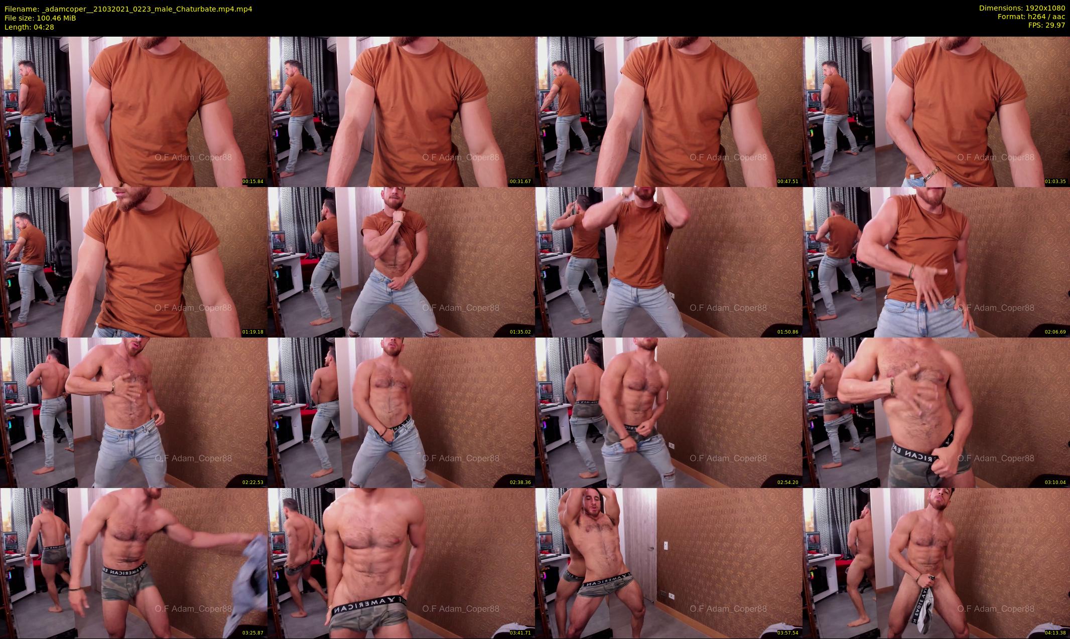 _adamcoper_ — 5 minute Chaturbate male cam show recording, 1080p, Mar 21, 2021
