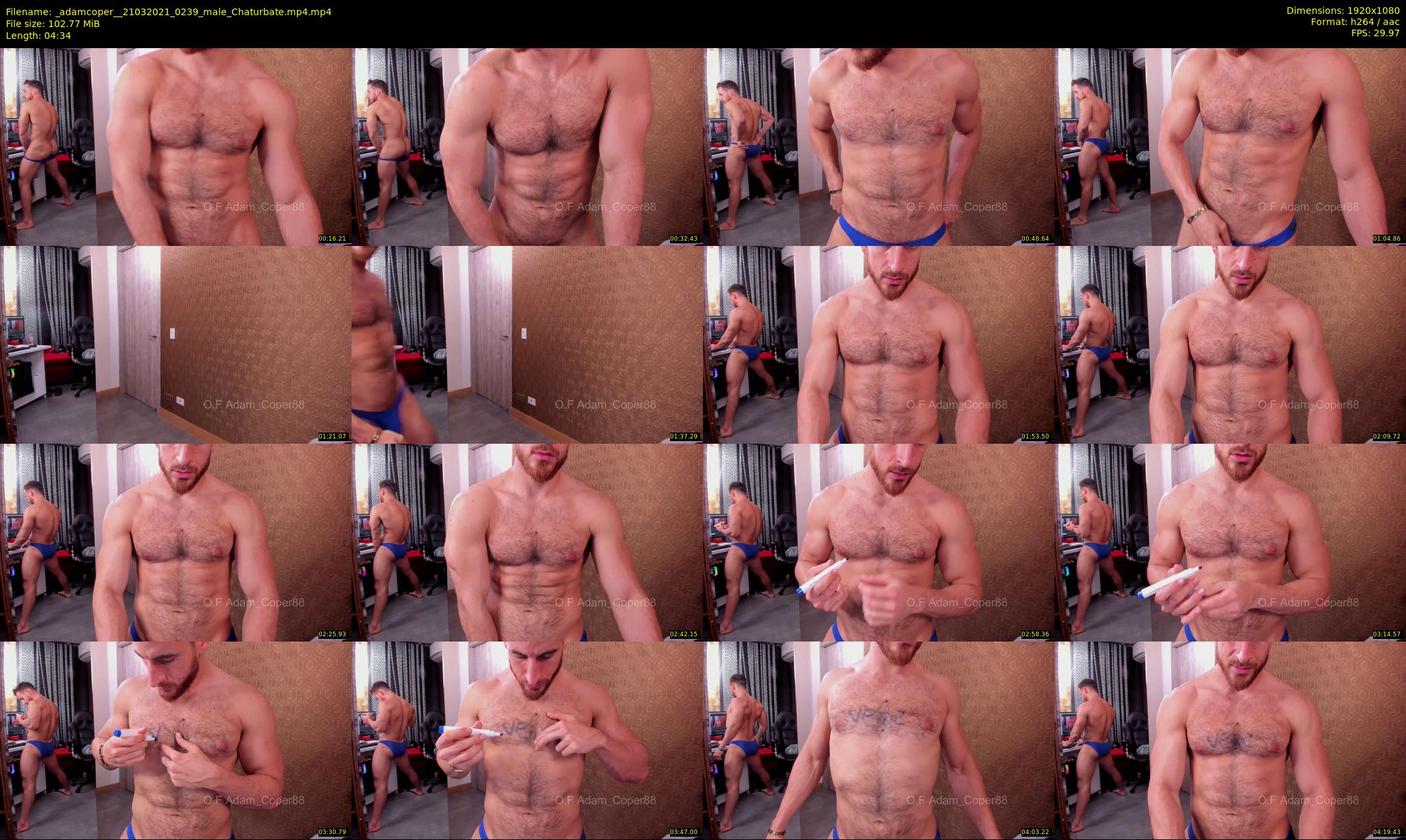 _adamcoper_ — 5 minute Chaturbate male cam show recording, 1080p, Mar 21, 2021