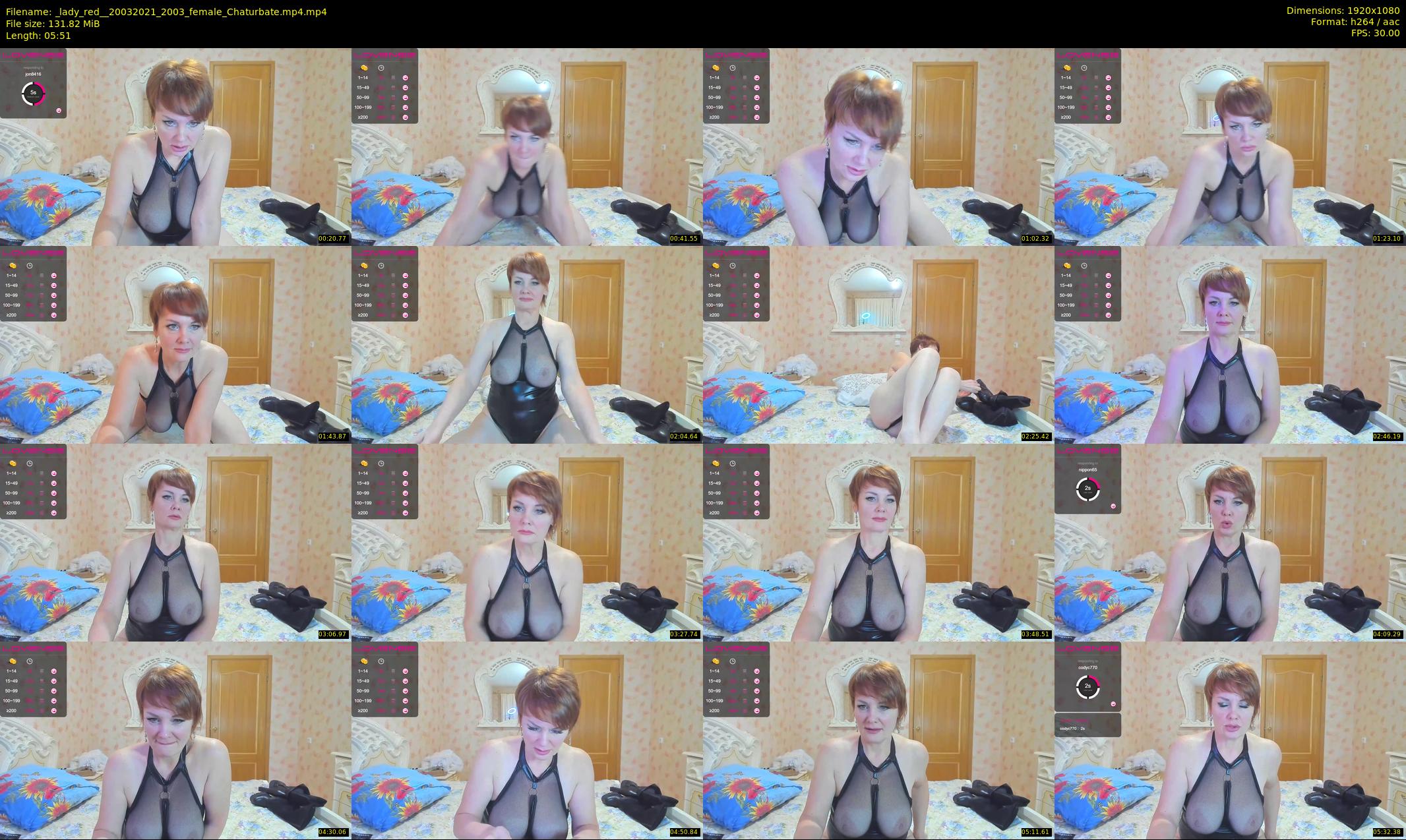 _lady_red_ — 6 minute Chaturbate female cam show recording, 1080p, Mar 20, 2021