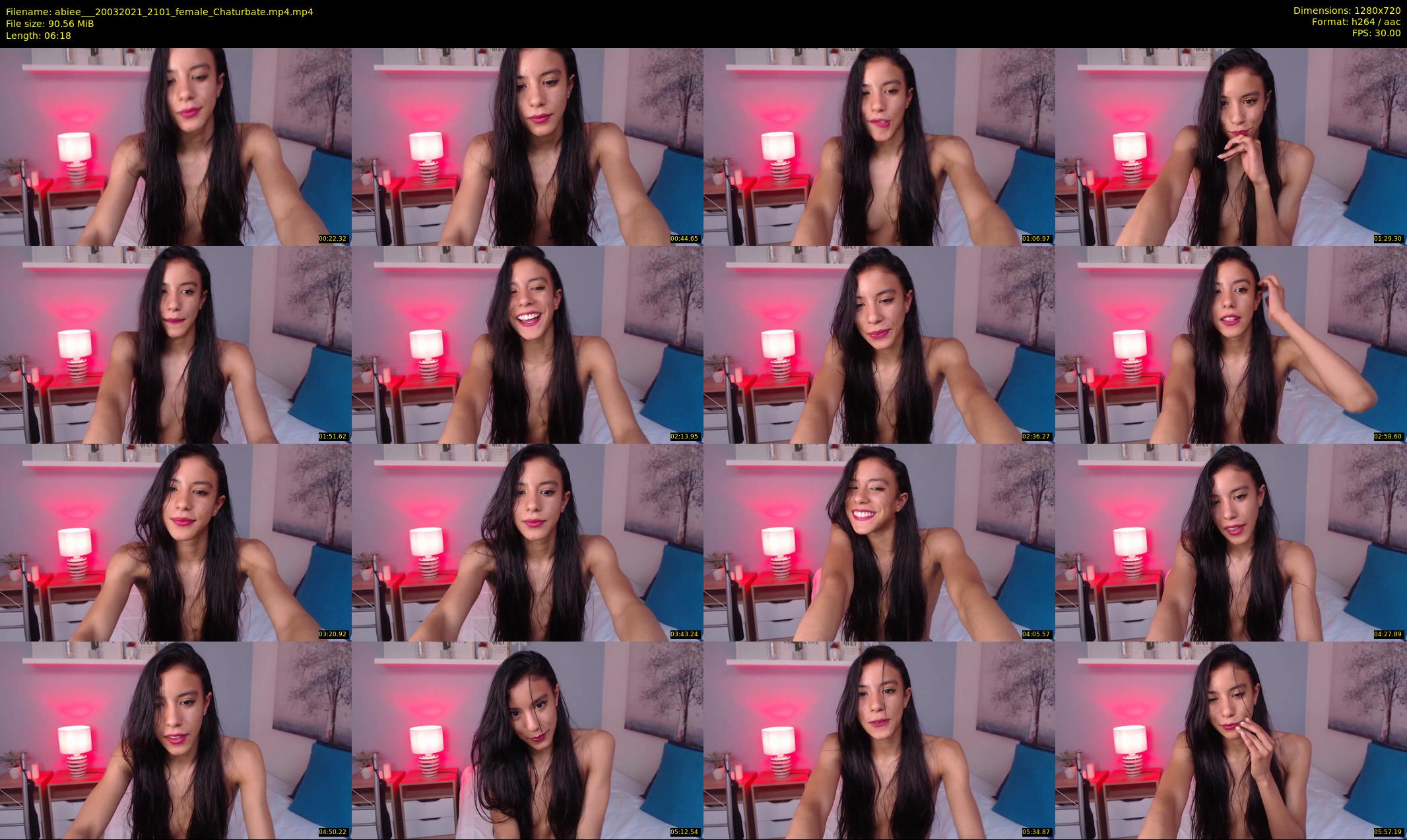 abiee__ — 7 minute Chaturbate female cam show recording, 720p, Mar 20, 2021
