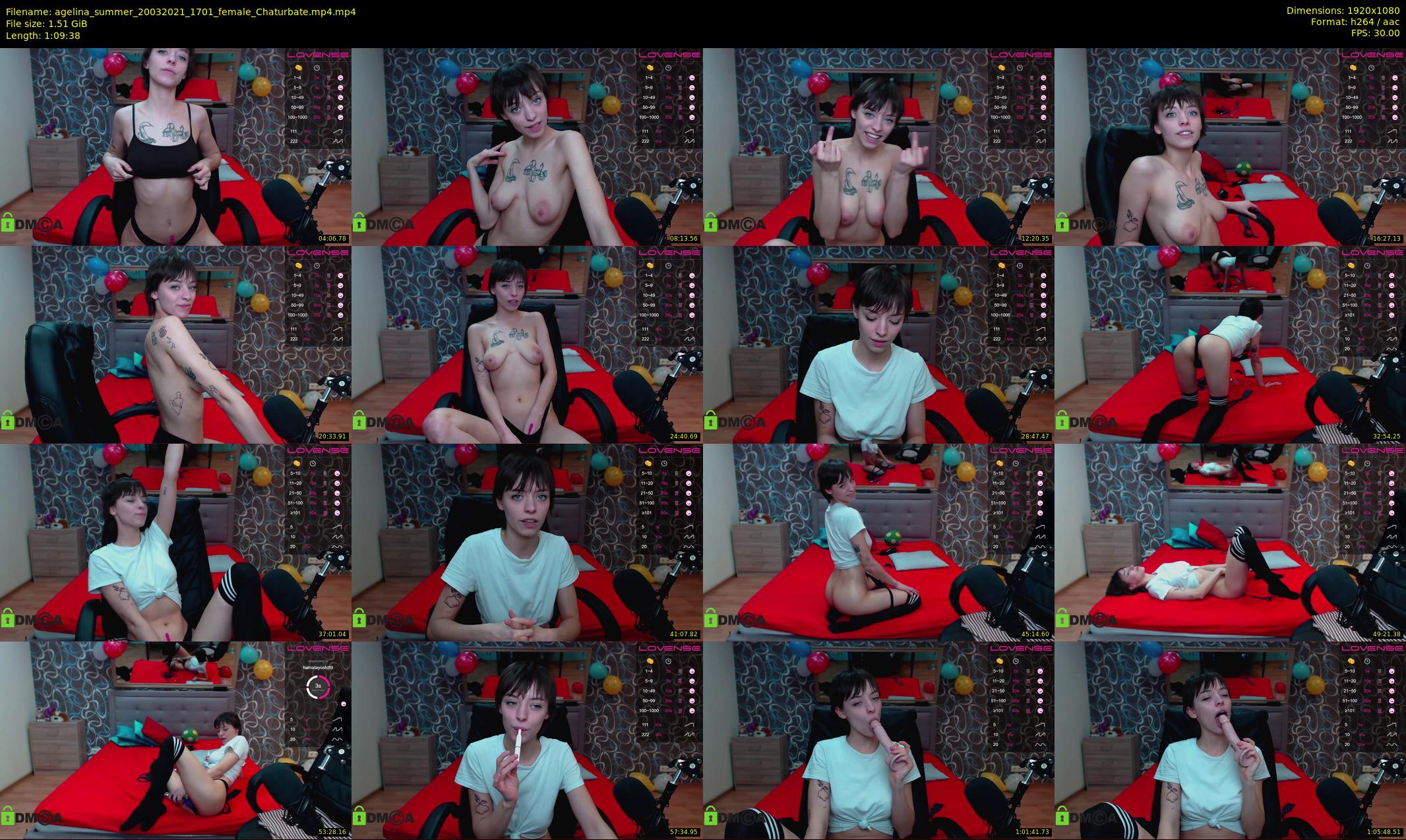 agelina_summer — 70 minute Chaturbate female cam show recording, 1080p, Mar 20, 2021