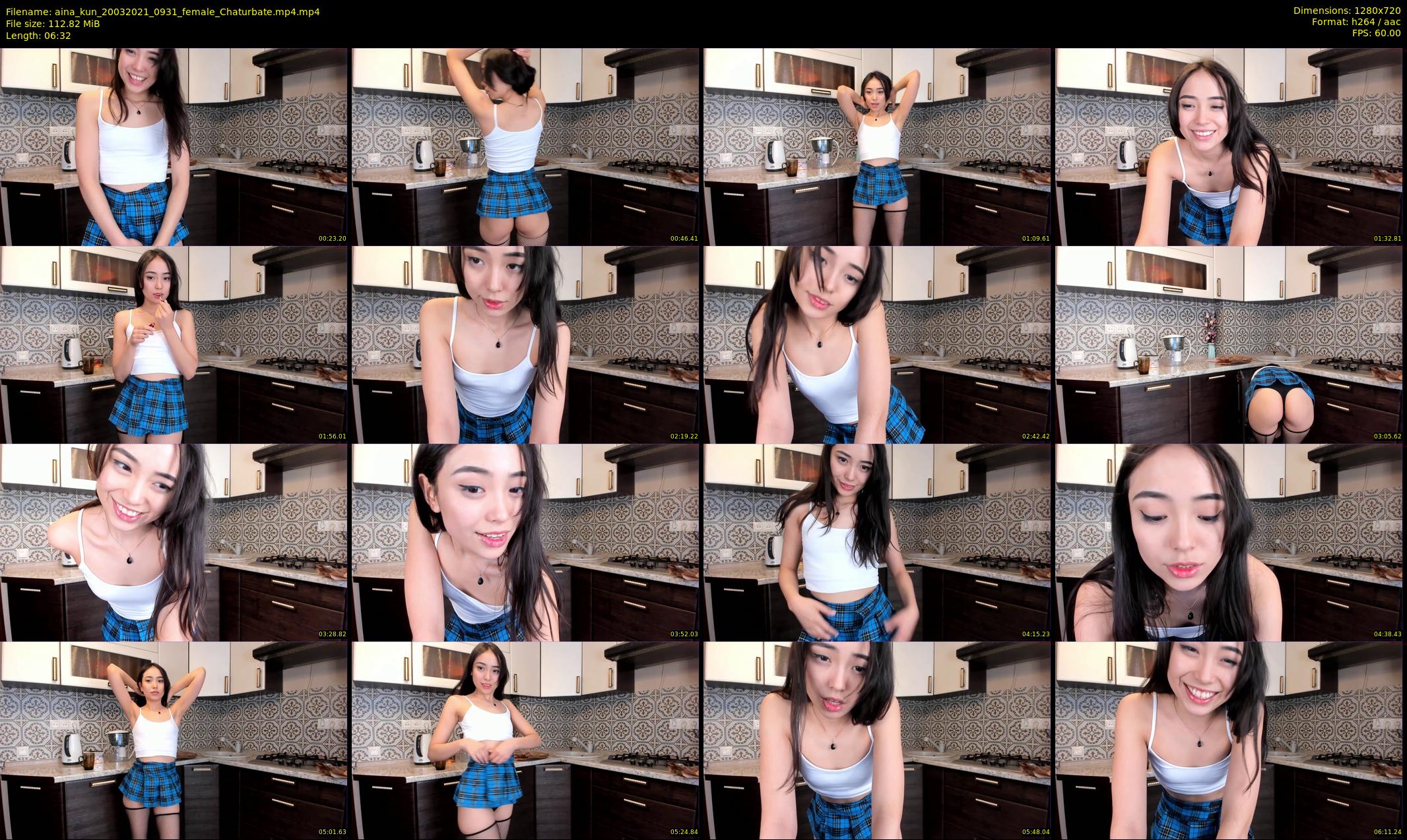 aina_kun — 7 minute Chaturbate female cam show recording, 720p, Mar 20, 2021