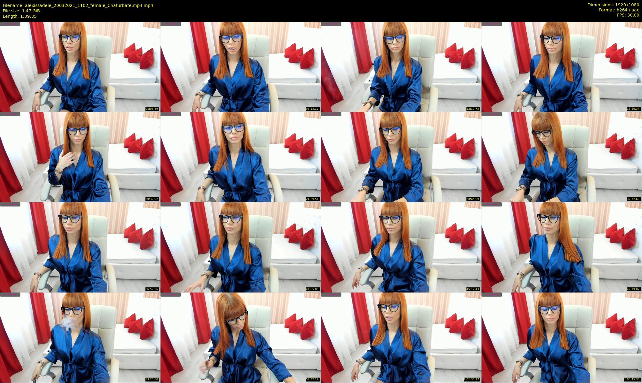alexissadele — 70 minute Chaturbate female cam show recording, 1080p, Mar 20, 2021