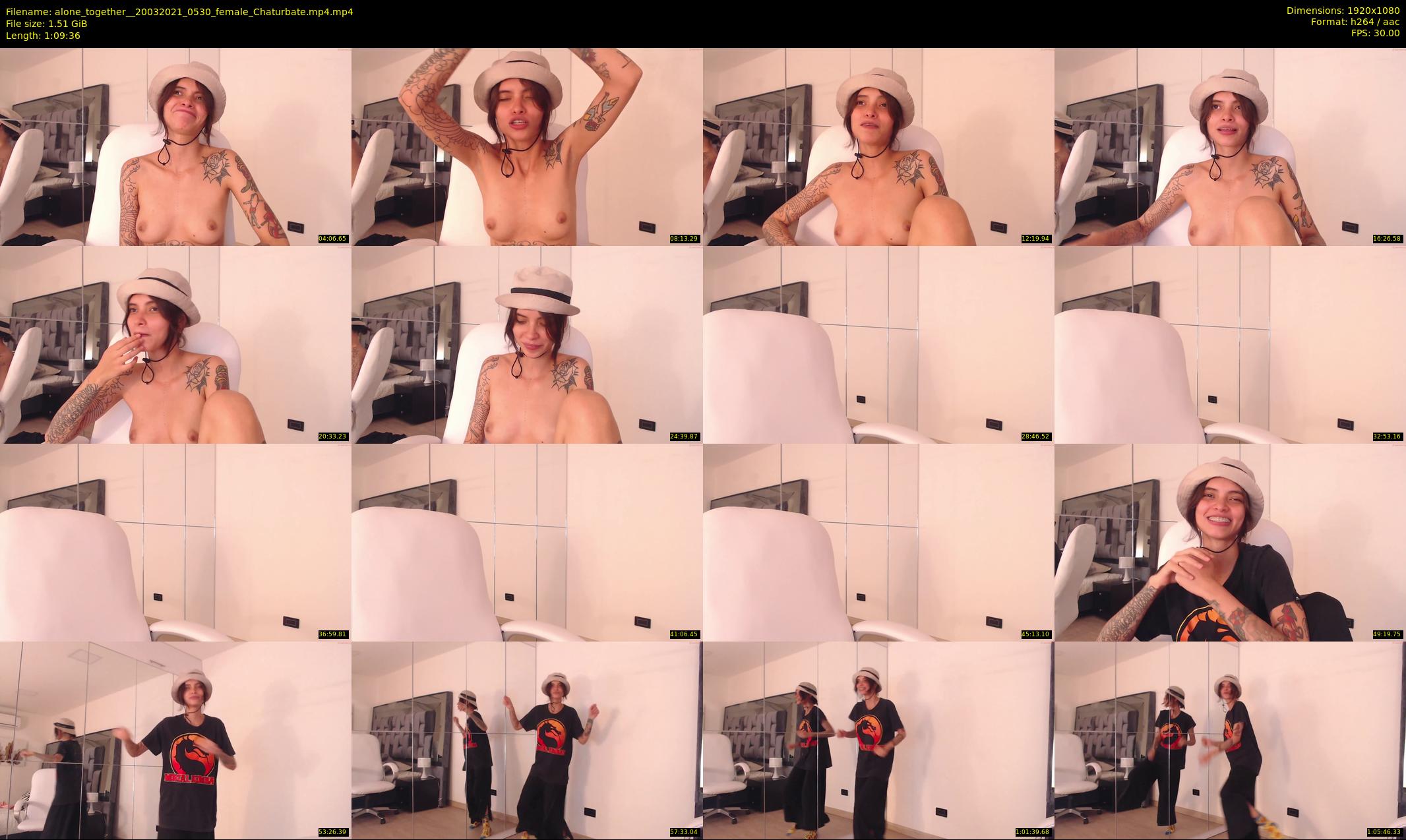 alone_together_ — 70 minute Chaturbate female cam show recording, 1080p, Mar 20, 2021