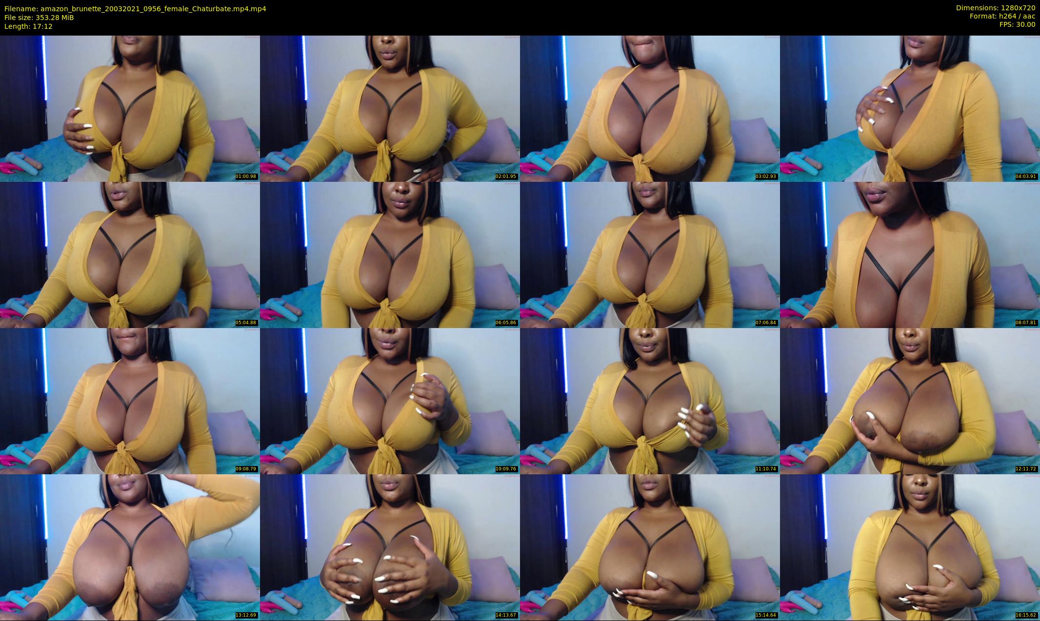amazon_brunette — 18 minute Chaturbate female cam show recording, 720p, Mar 20, 2021