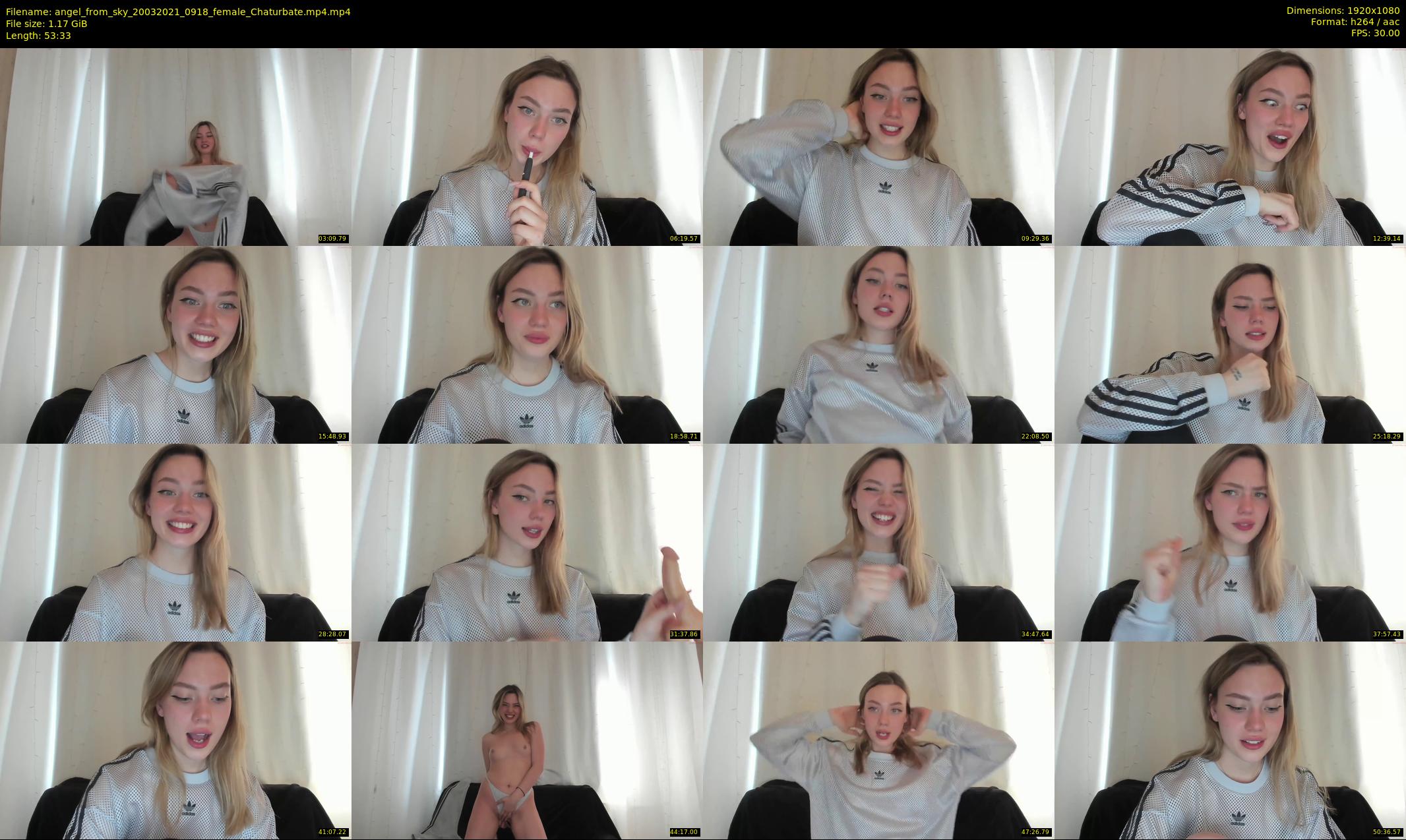 angel_from_sky — 54 minute Chaturbate female cam show recording, 1080p, Mar 20, 2021