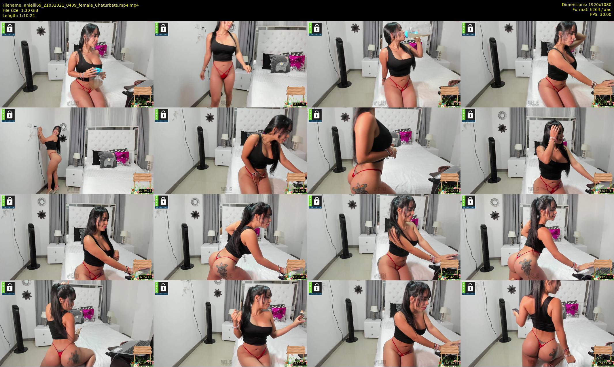anielli69 — 71 minute Chaturbate female cam show recording, 1080p, Mar 21, 2021