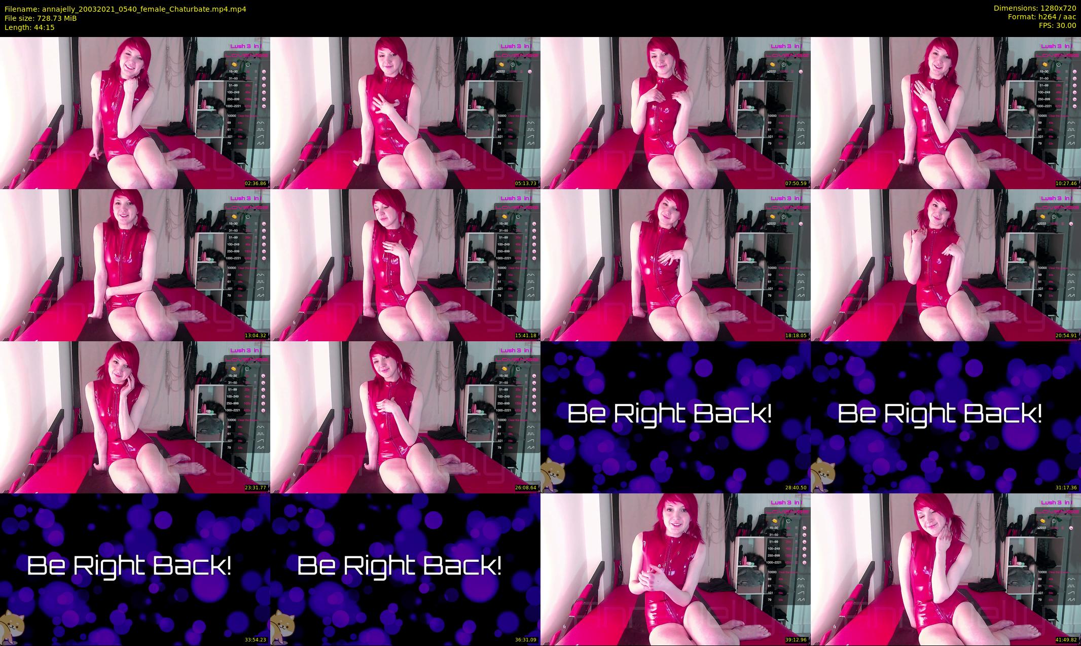 annajelly — 45 minute Chaturbate couple cam show recording, 720p, Mar 20, 2021