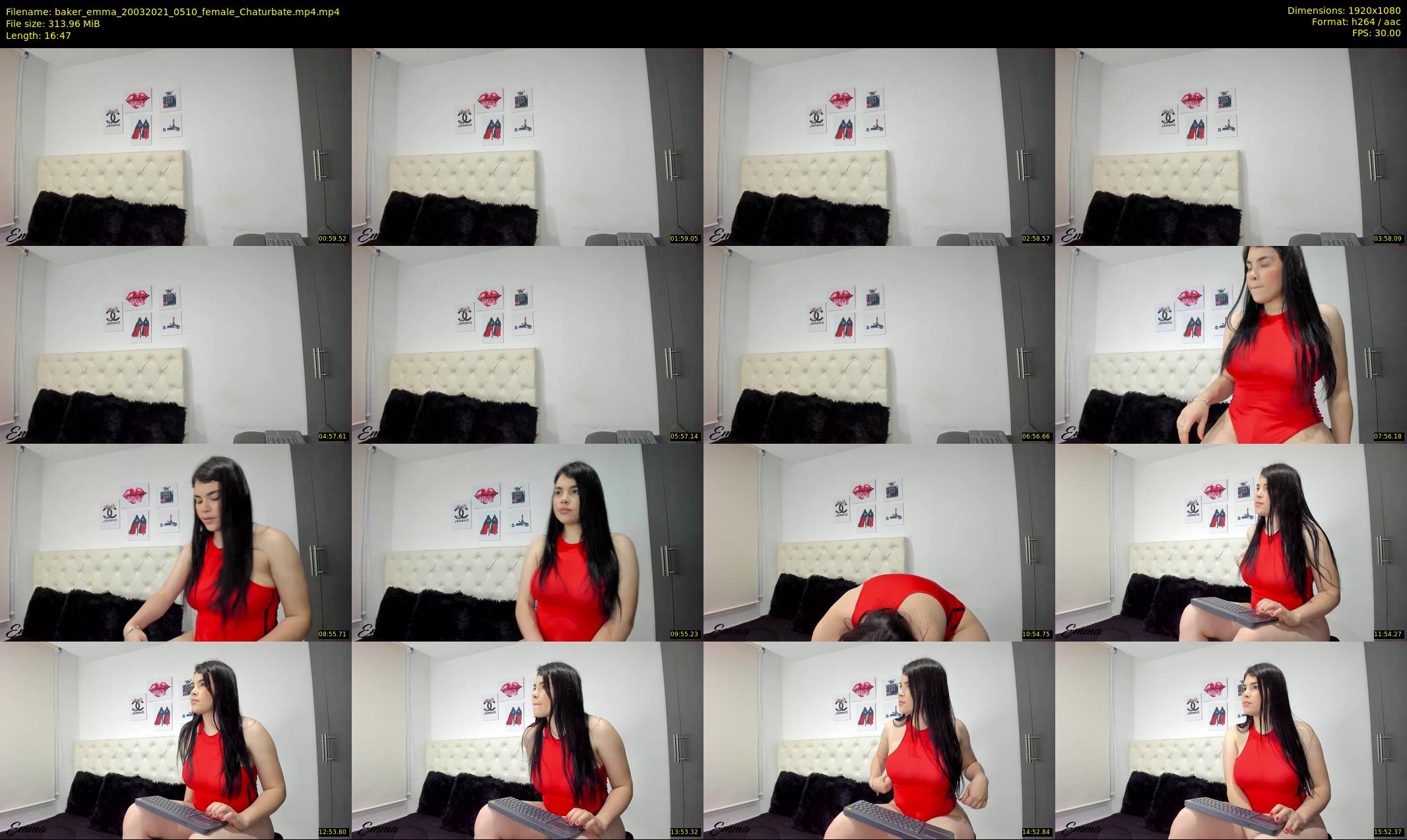 baker_emma — 17 minute Chaturbate female cam show recording, 1080p, Mar 20, 2021