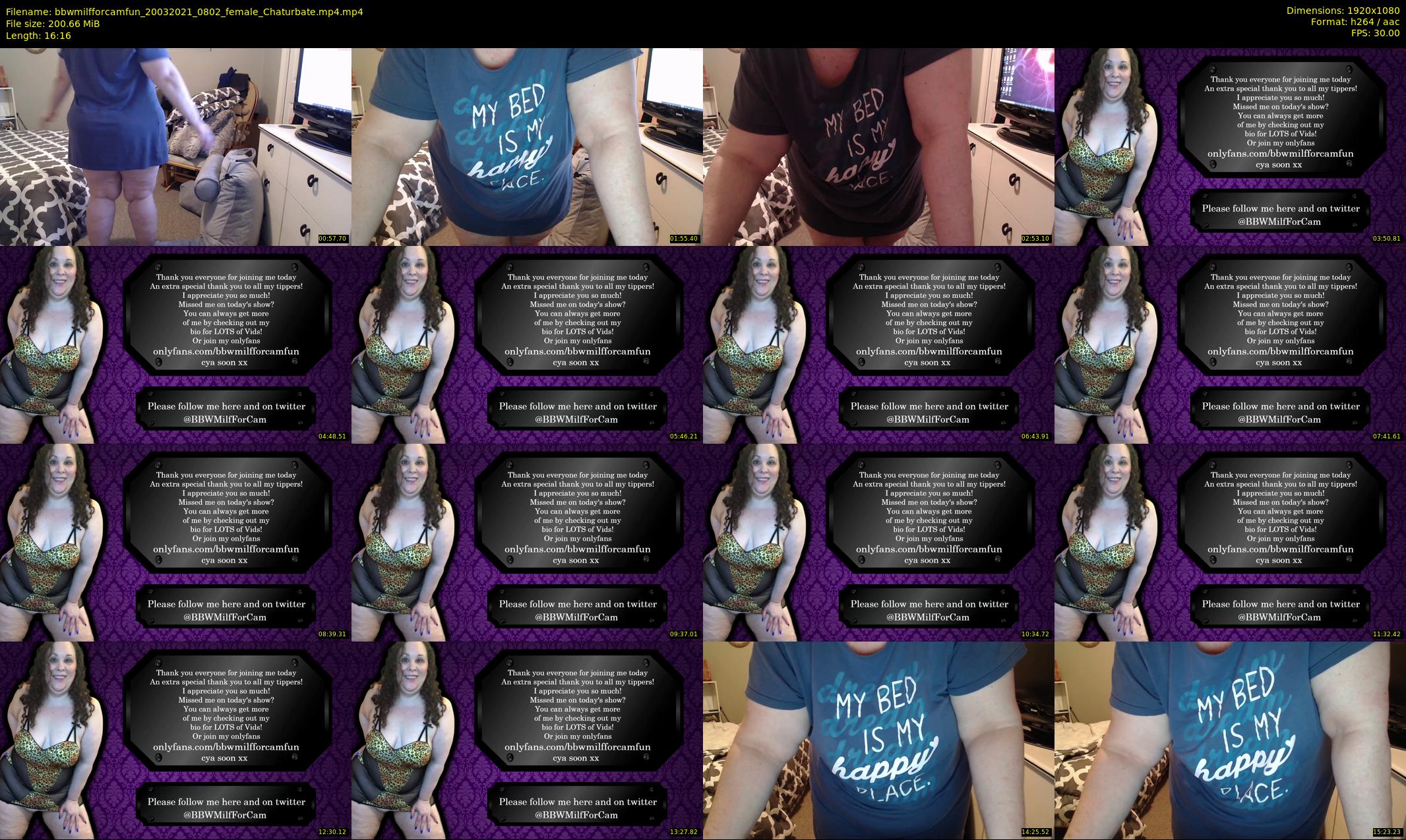 bbwmilfforcamfun — 17 minute Chaturbate female cam show recording, 1080p, Mar 20, 2021