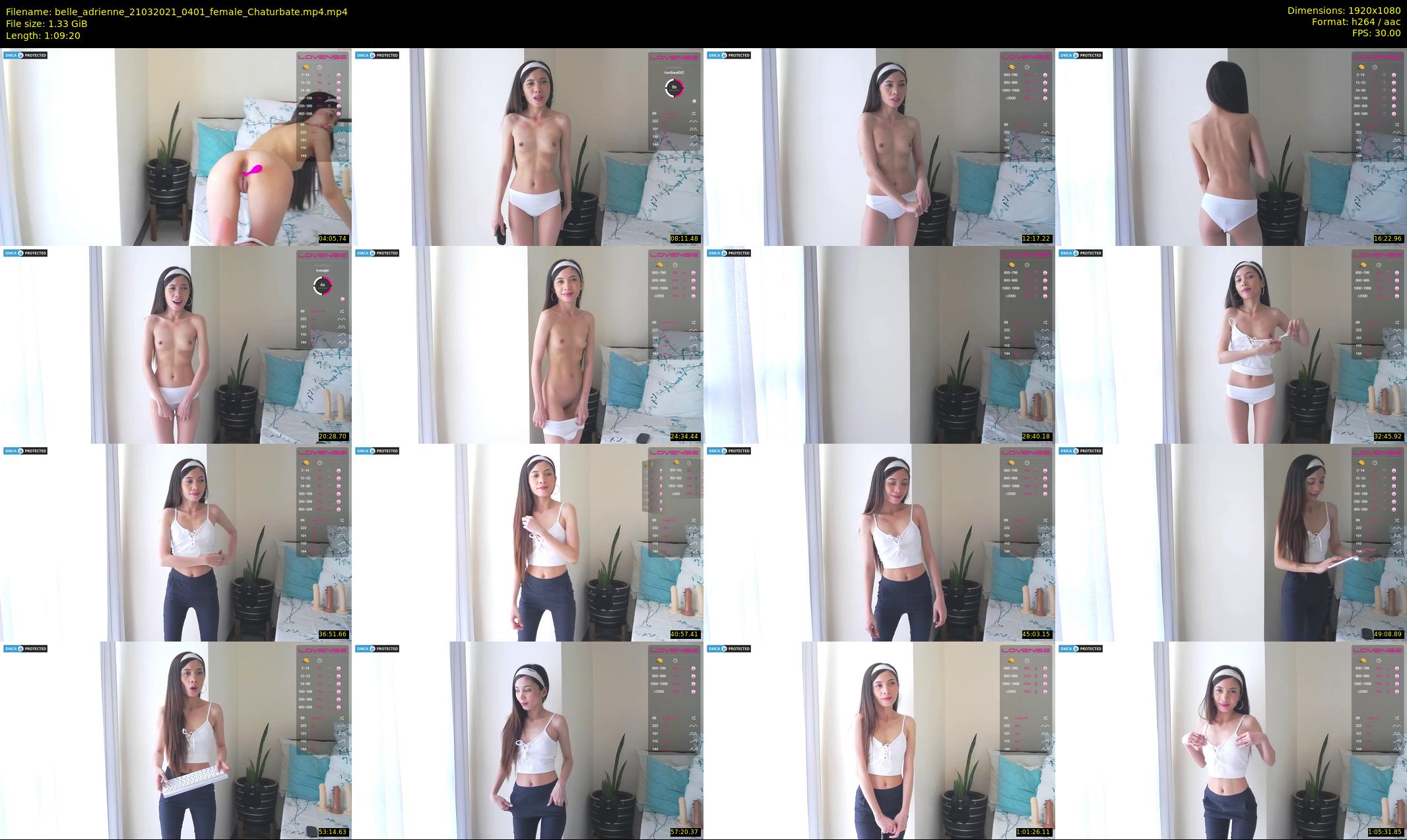 belle_adrienne — 70 minute Chaturbate couple cam show recording, 1080p, Mar 21, 2021