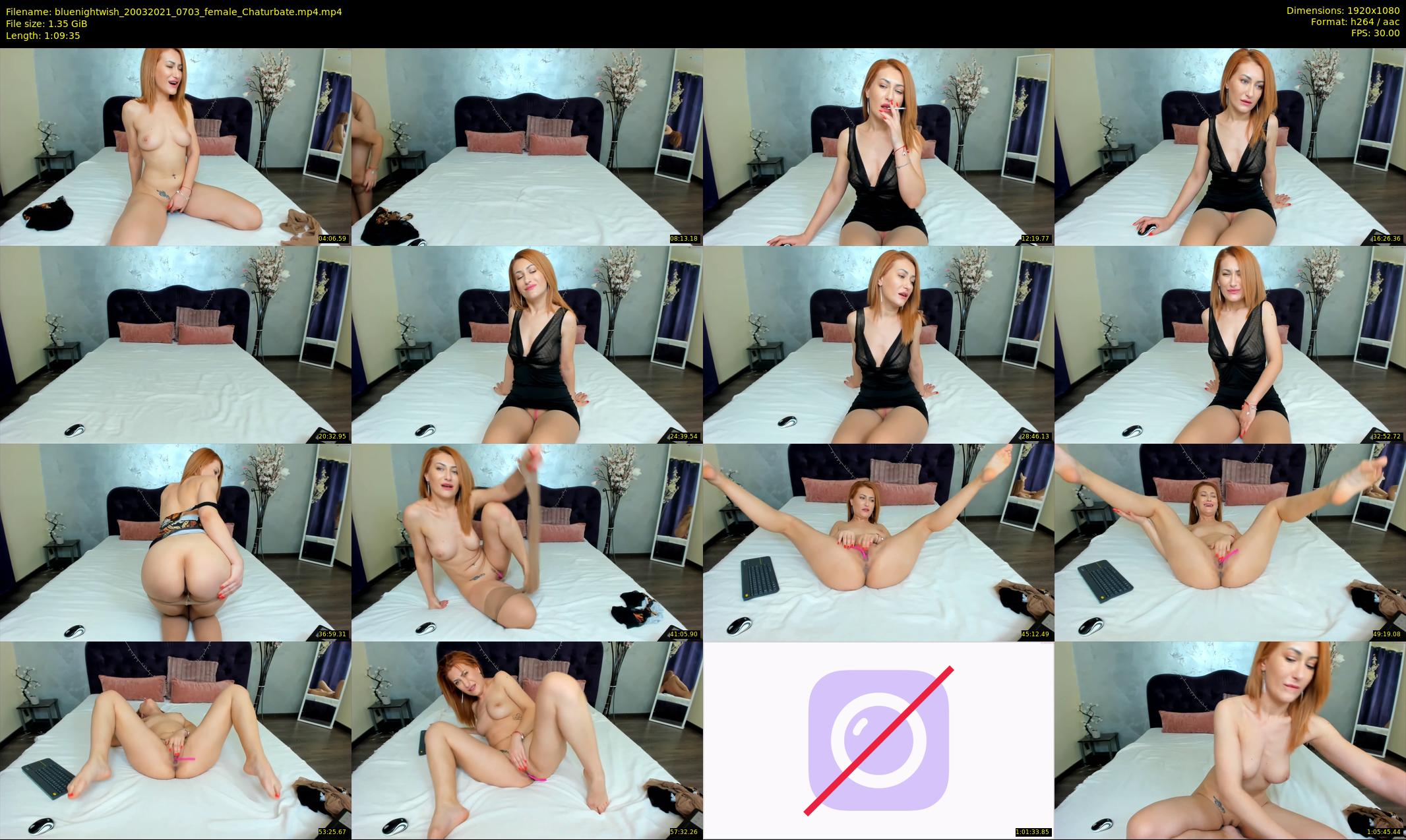 bluenightwish — 70 minute Chaturbate female cam show recording, 1080p, Mar 20, 2021