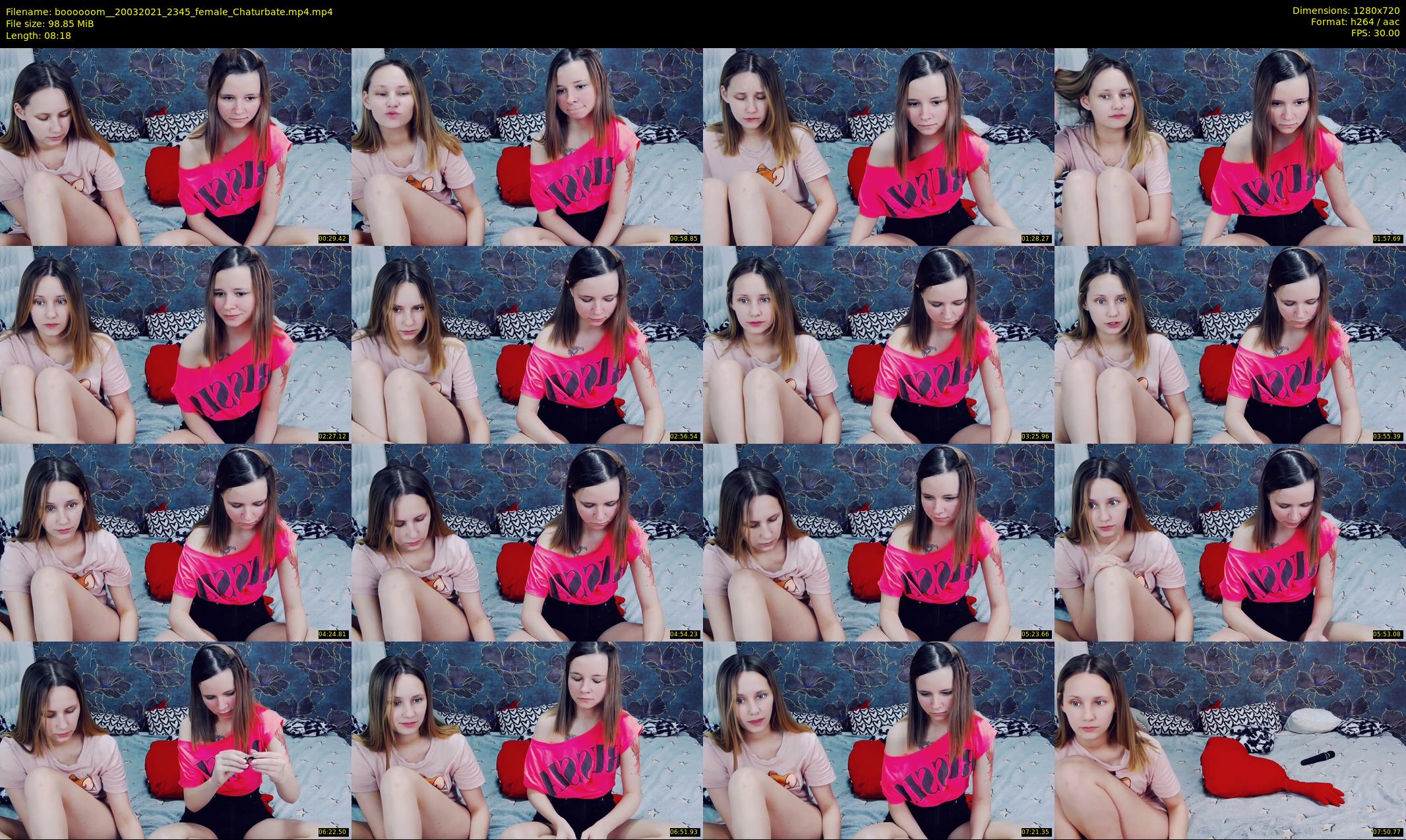 boooooom_ — 9 minute Chaturbate female cam show recording, 720p, Mar 20, 2021