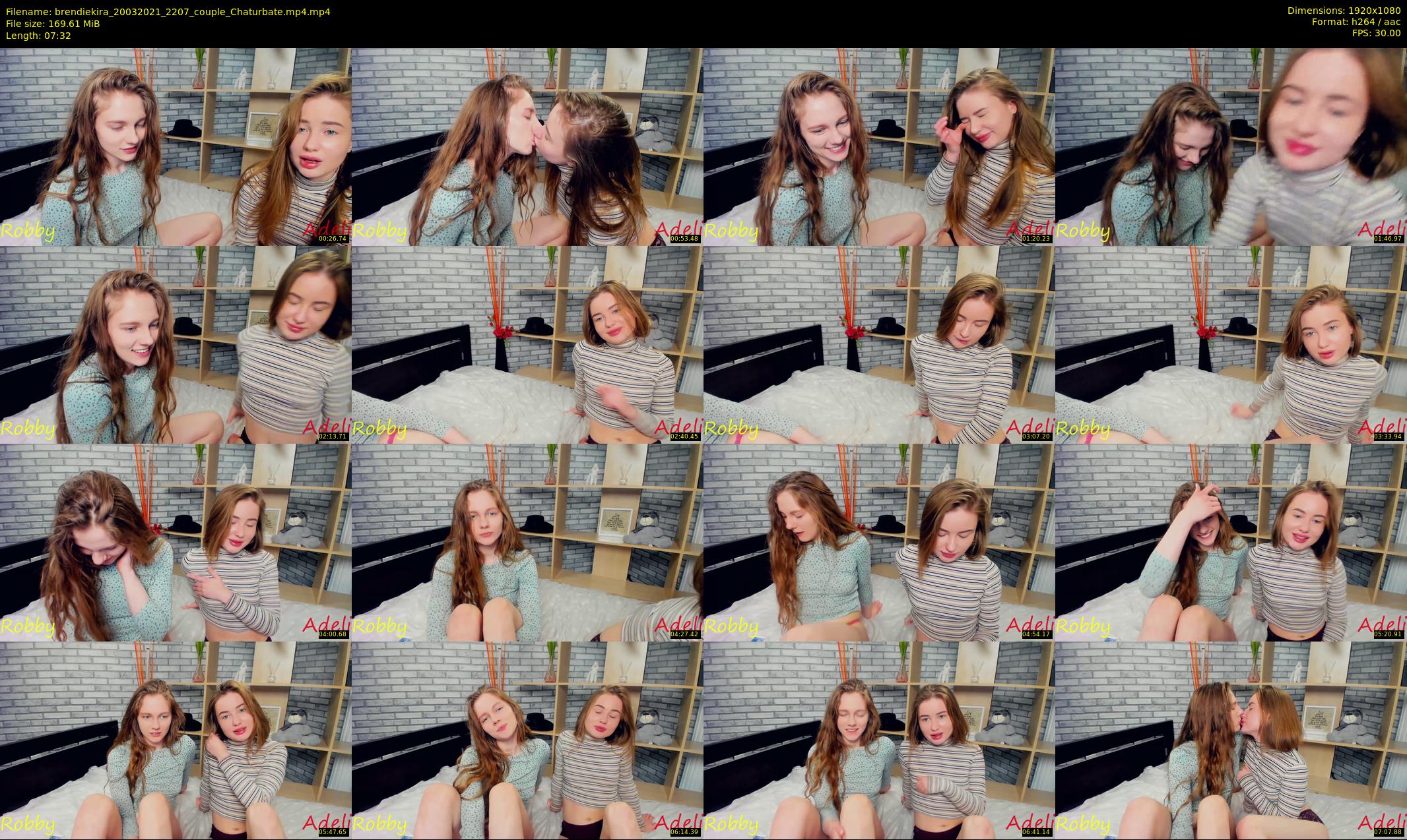 brendiekira — 8 minute Chaturbate couple cam show recording, 1080p, Mar 20, 2021