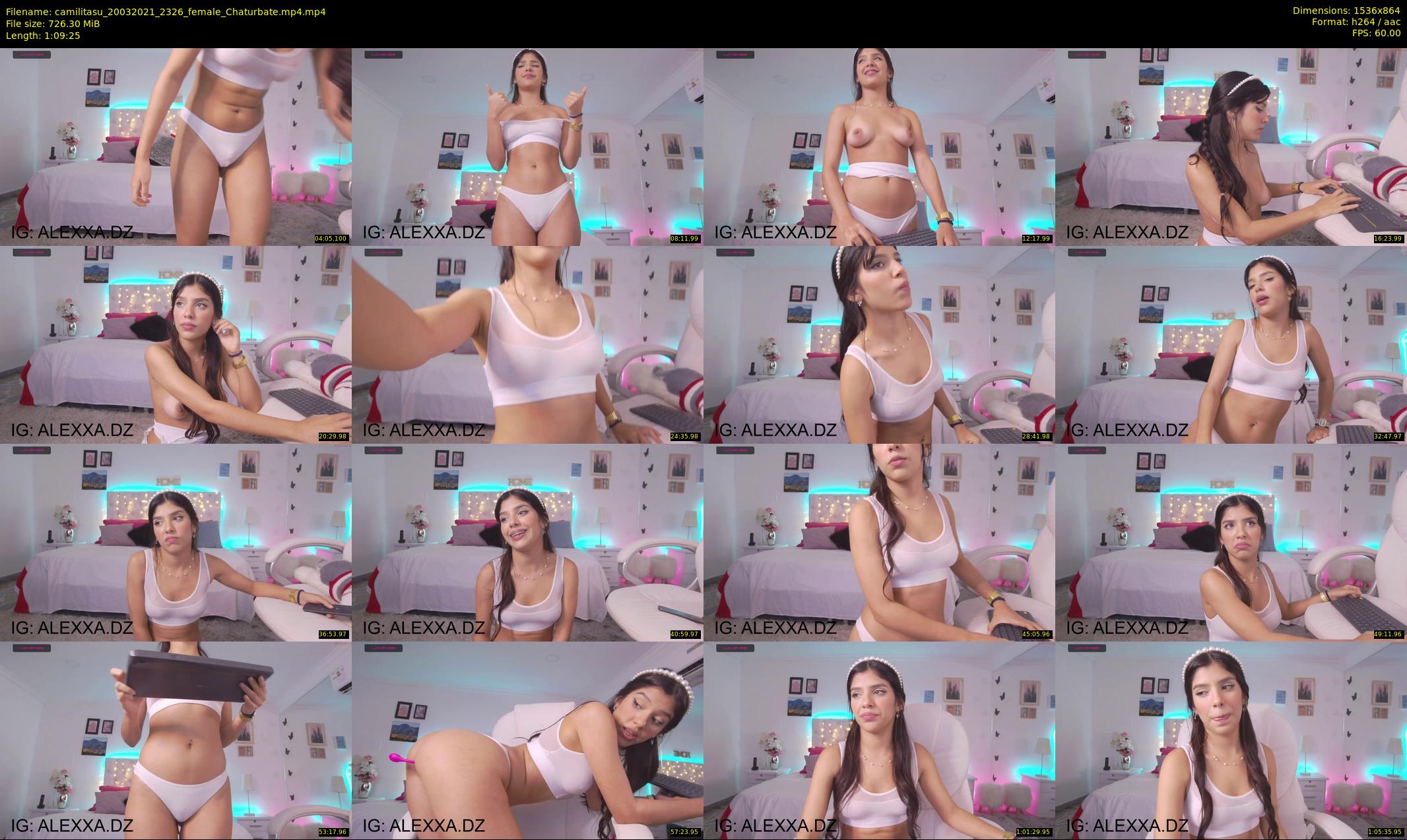 camilitasu — 70 minute Chaturbate female cam show recording, 720p, Mar 20, 2021