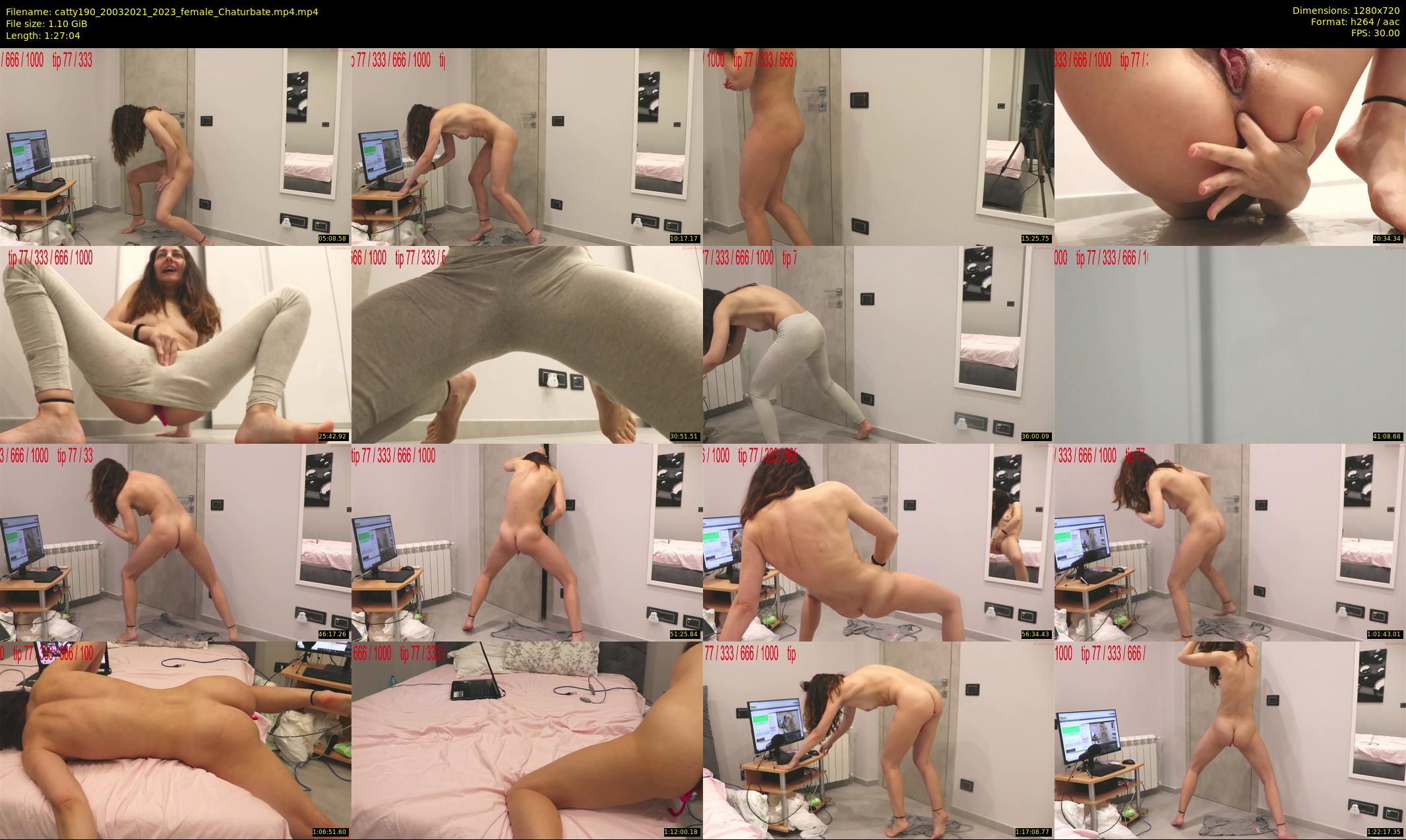 catty190 — 88 minute Chaturbate female cam show recording, 720p, Mar 20, 2021