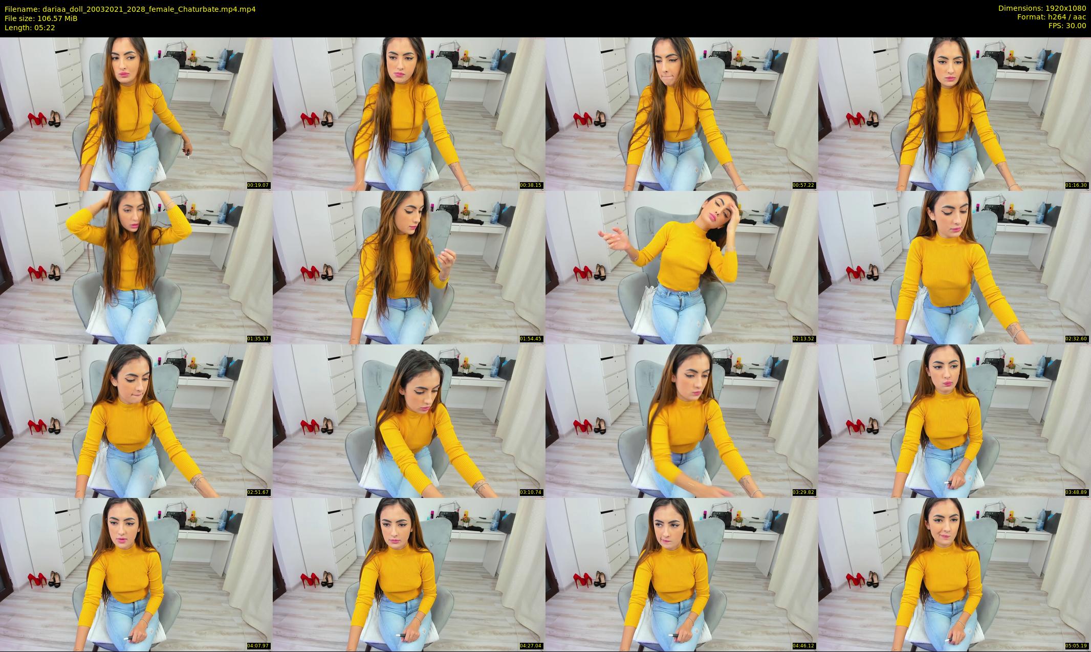 dariaa_doll — 6 minute Chaturbate female cam show recording, 1080p, Mar 20, 2021