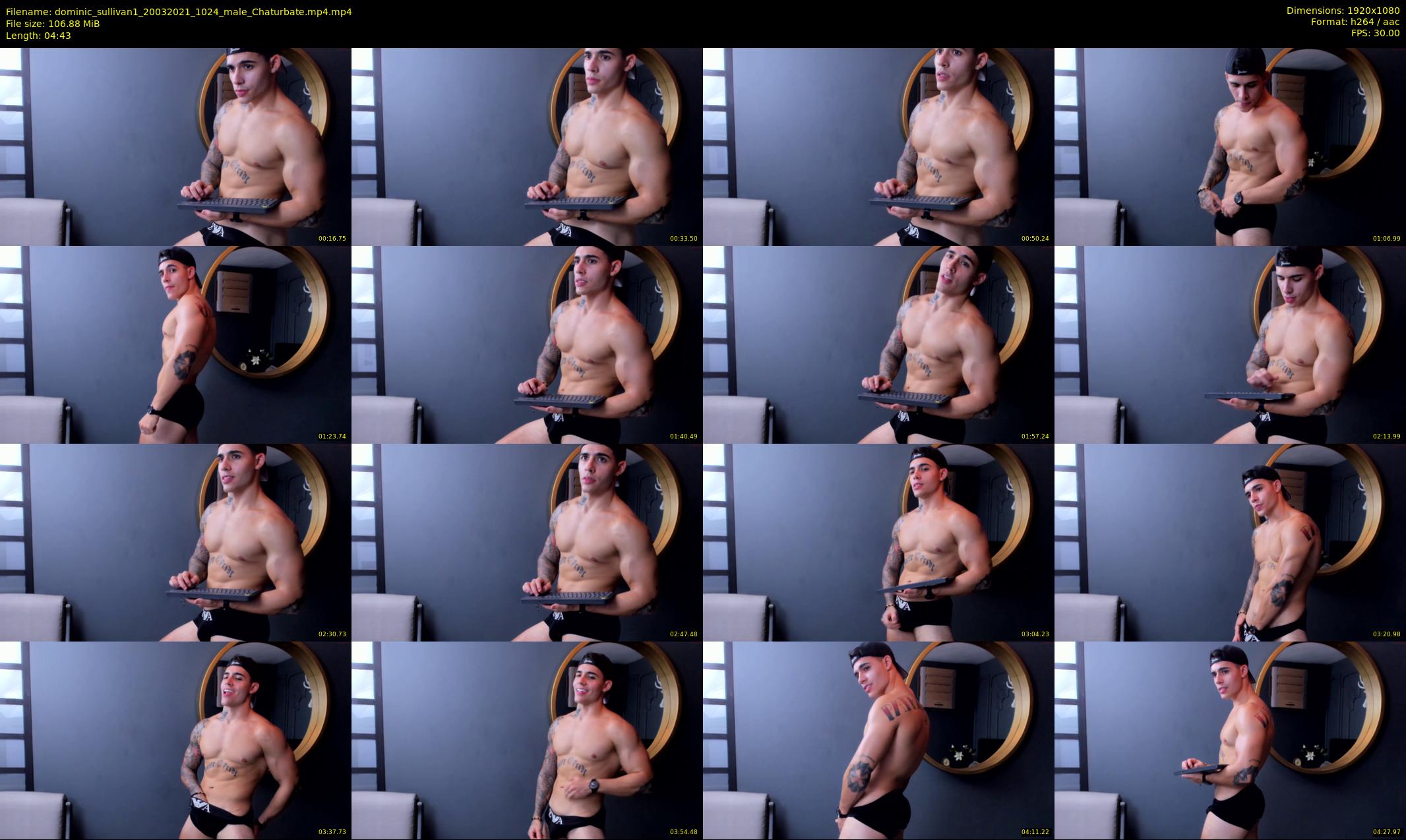 dominic_sullivan1 — 5 minute Chaturbate male cam show recording, 1080p, Mar 20, 2021